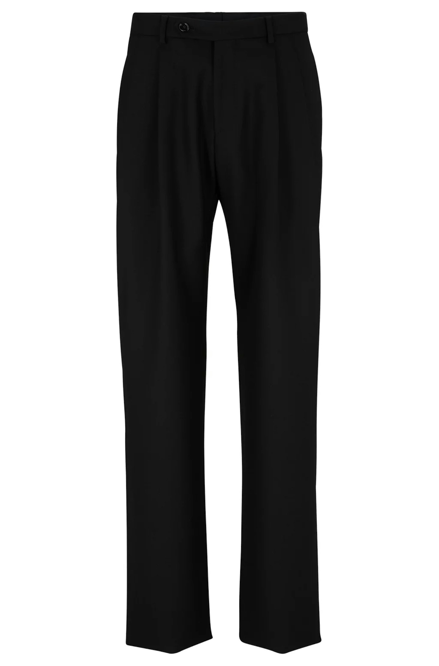 Gender- Neutral Tailored Trousers In Stretch Cloth, £239 at BOSS