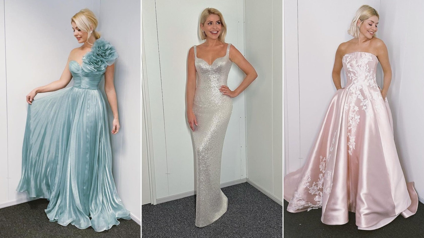 Holly Willoughby Dancing On Ice Dresses