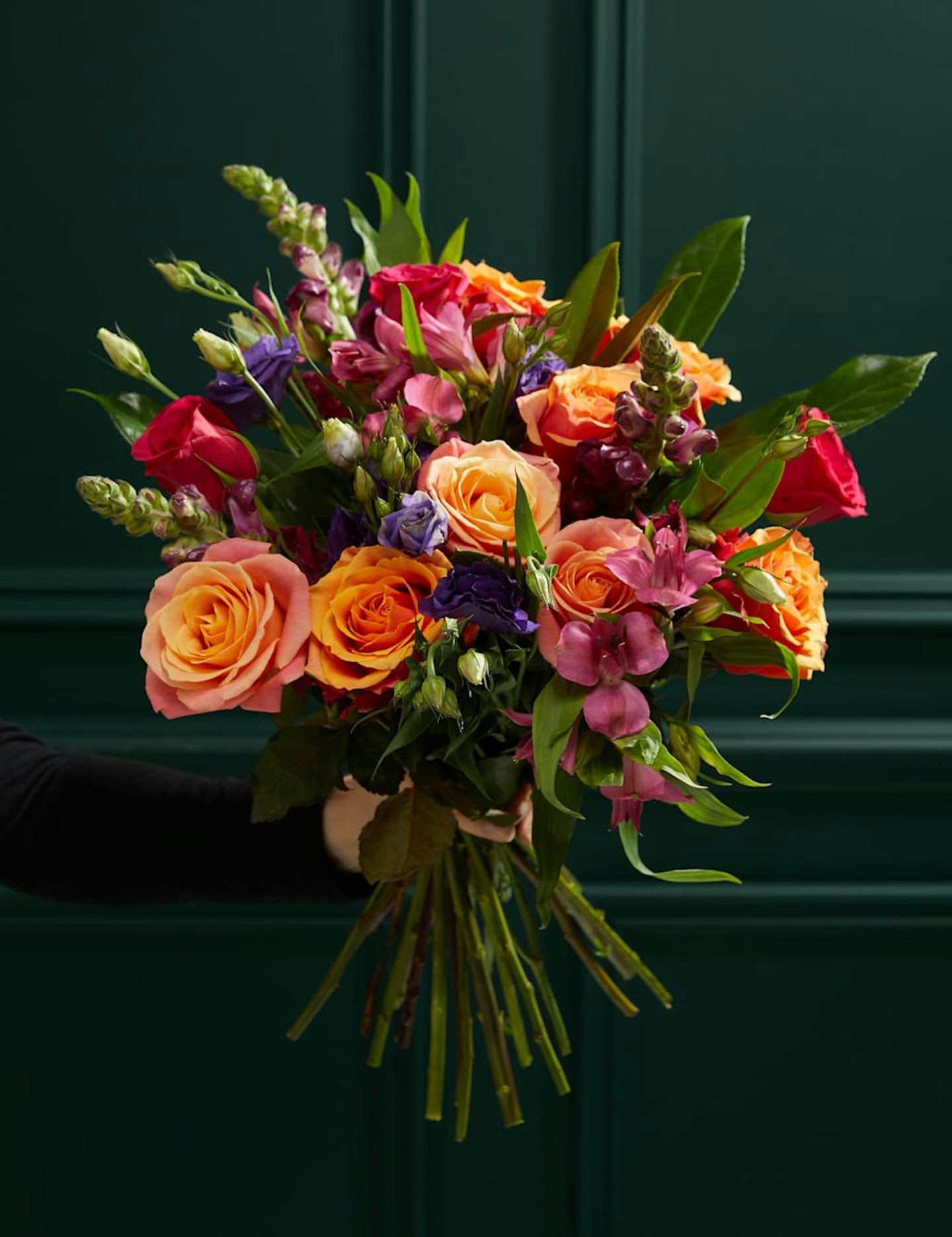 Marks & Spencer Roses, Lisianthus & Antirrhinum Bright Bouquet