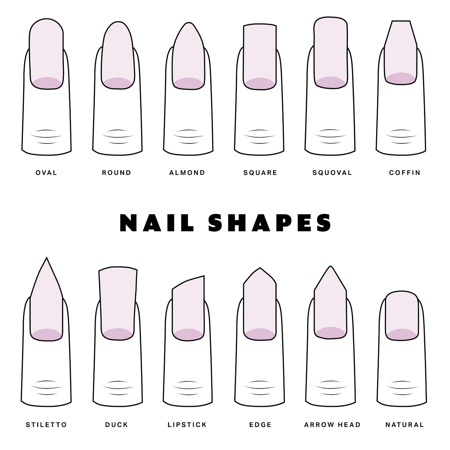 nails shapes