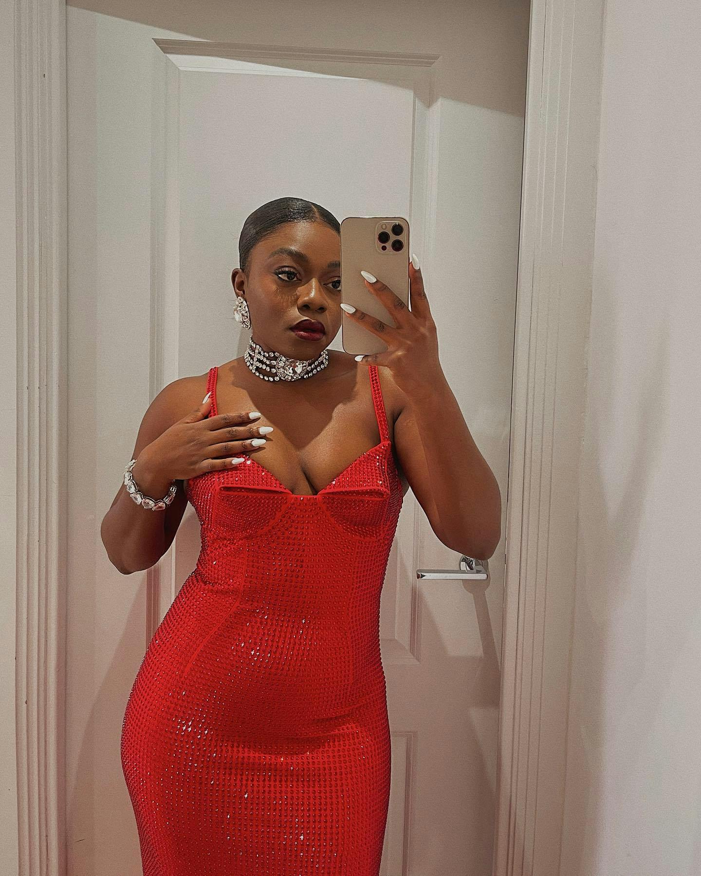 New years sale eve red dress