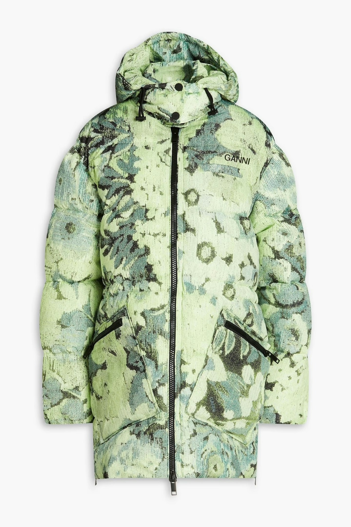 ganni puffer jacket