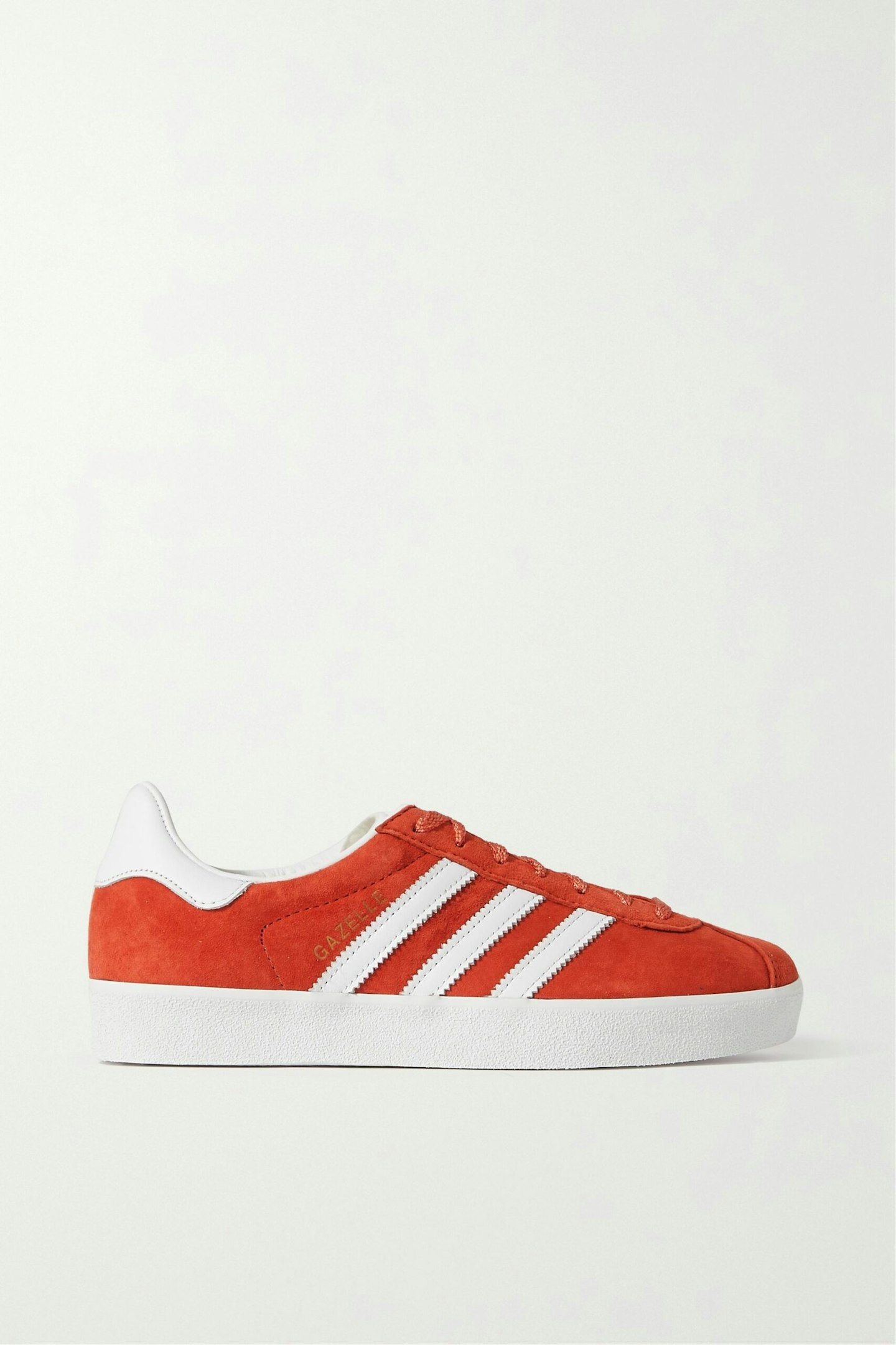 Adidas Original, Gazelle 85 Leather-Trimmed Suede Sneakers