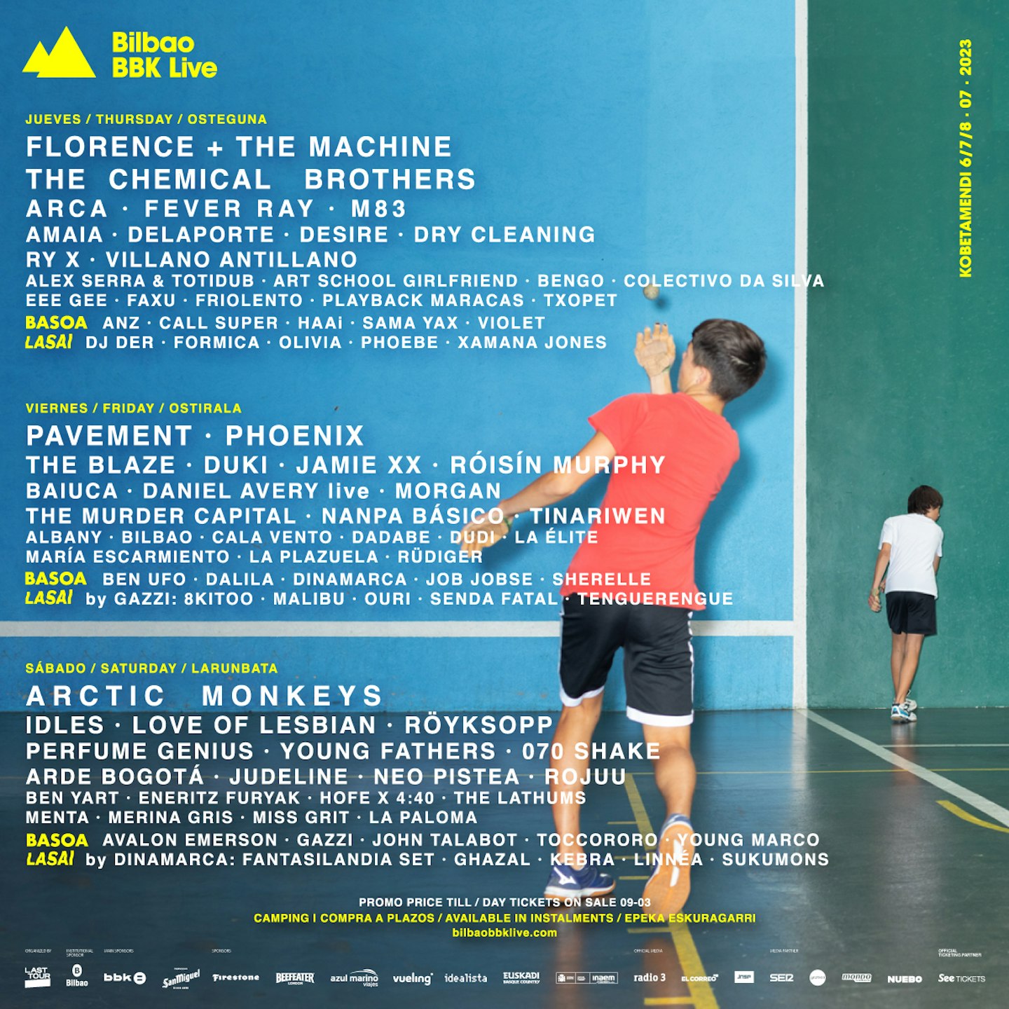 Bilbao BBK Live, Spain