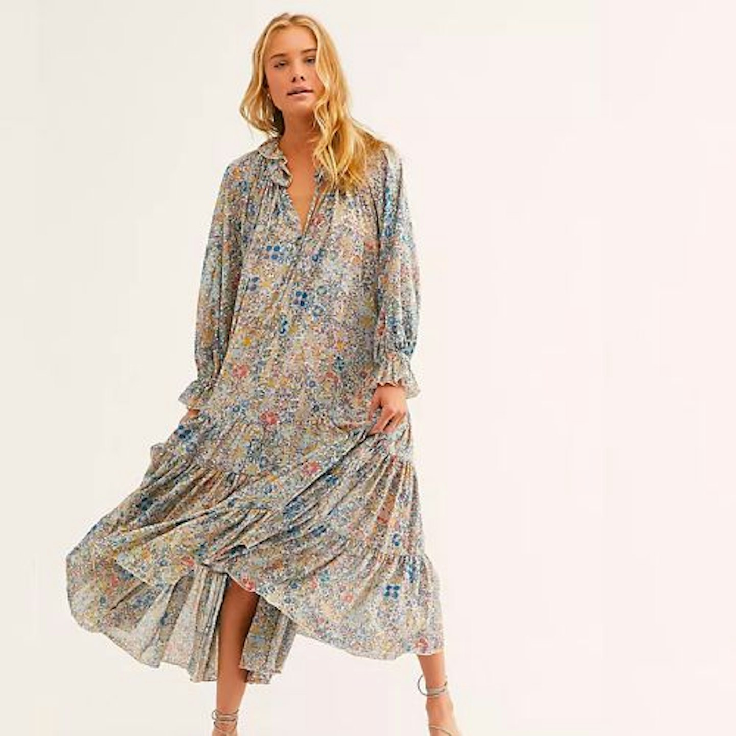 Free People, Feeling Groovy Maxi Dress