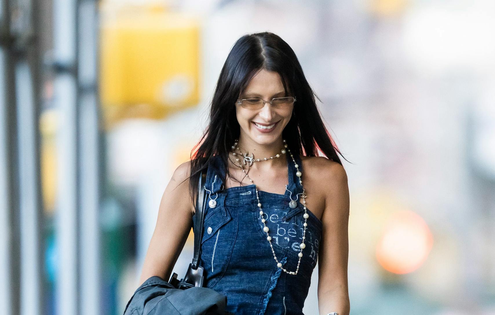 Bella Hadid Is Bringing Back The ’80S Prom Perm – AADZQ