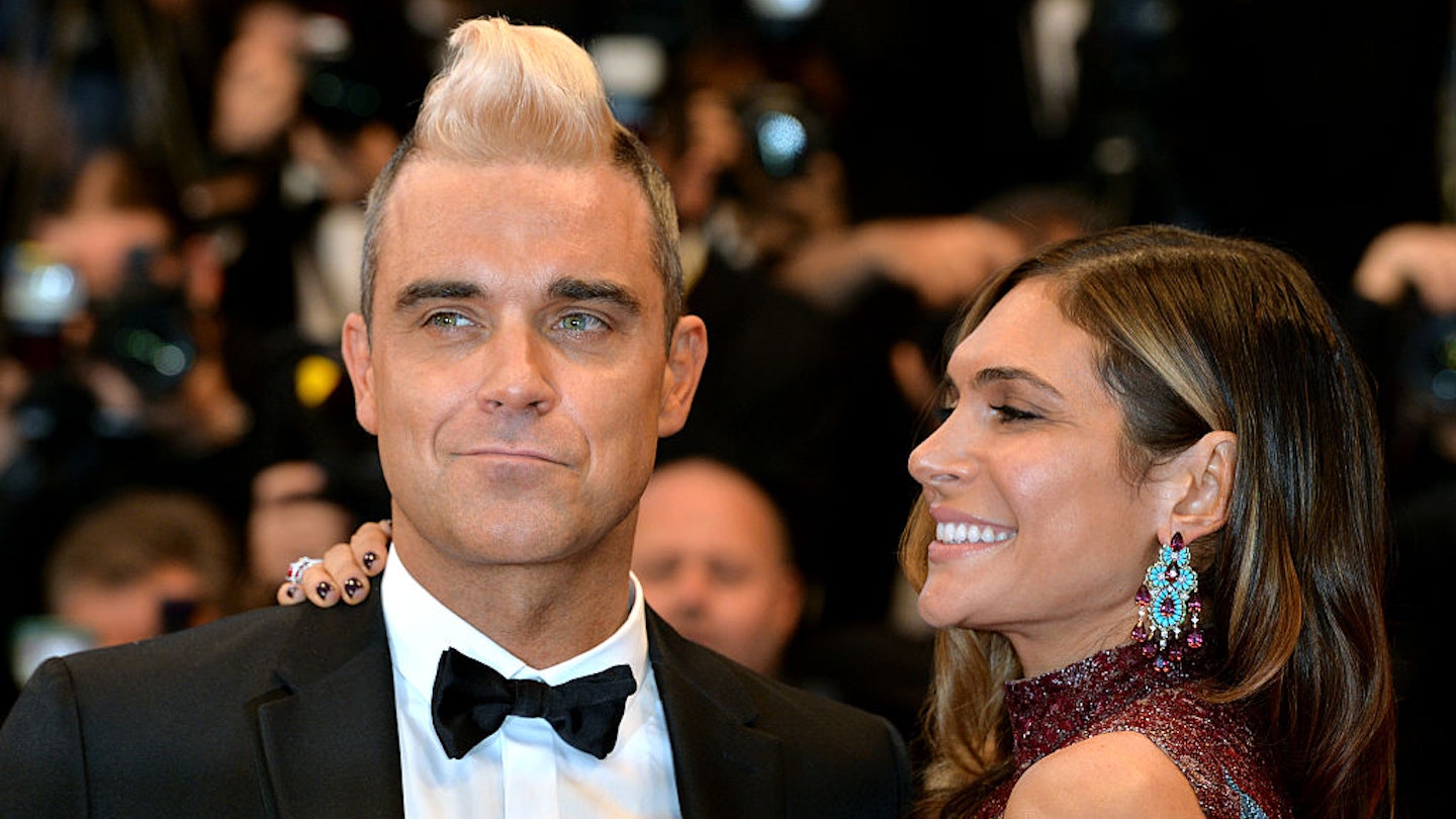 Robbie Williams and Ayda Fields