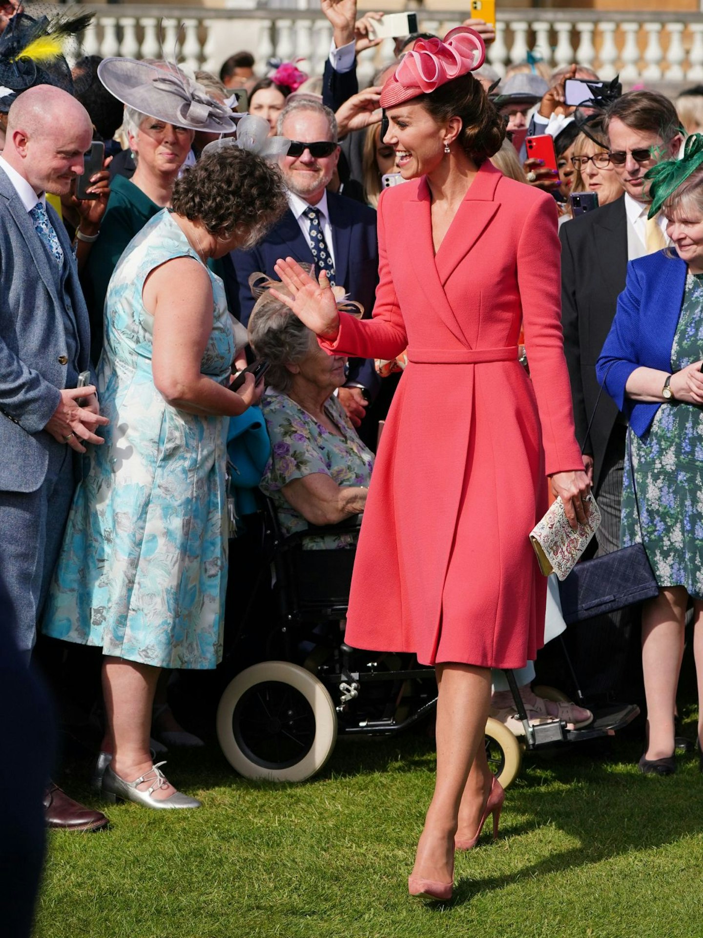 Kate Middleton'sMiu Miu Bow Bag in red suede