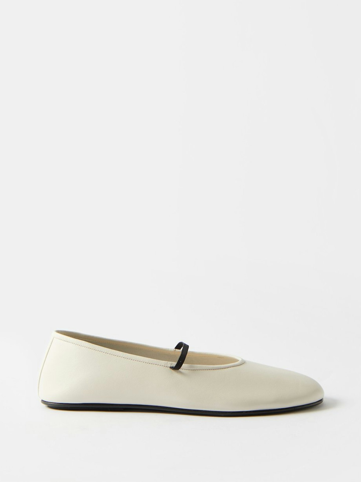 The Row, Leather Ballet Flats