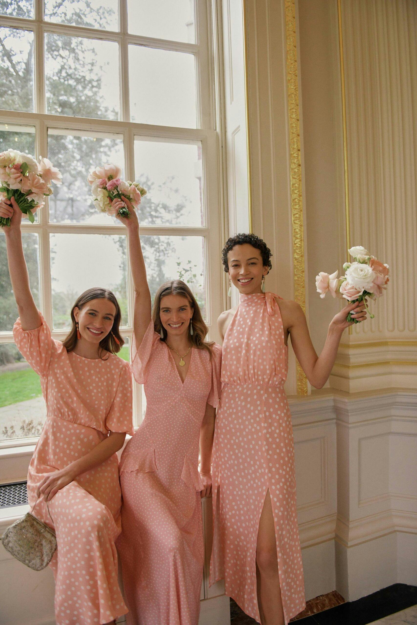 Rixo Bridesmaid Dresses 2023: Pinks, Blues And Green For Every Bridal Party