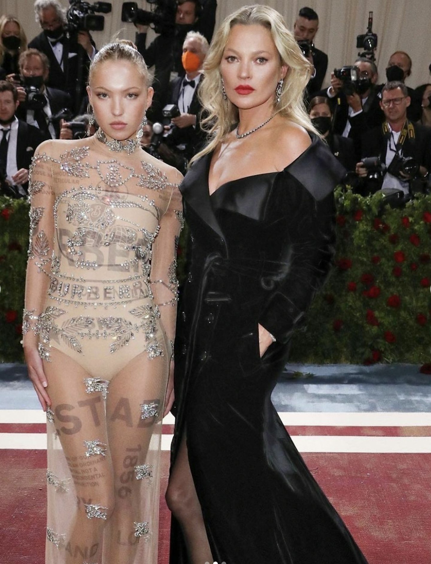 Kate and Lila Moss - Met Gala 2022