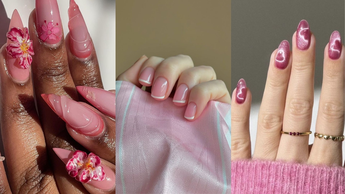 Elegant Simple Pink Nails for 2025