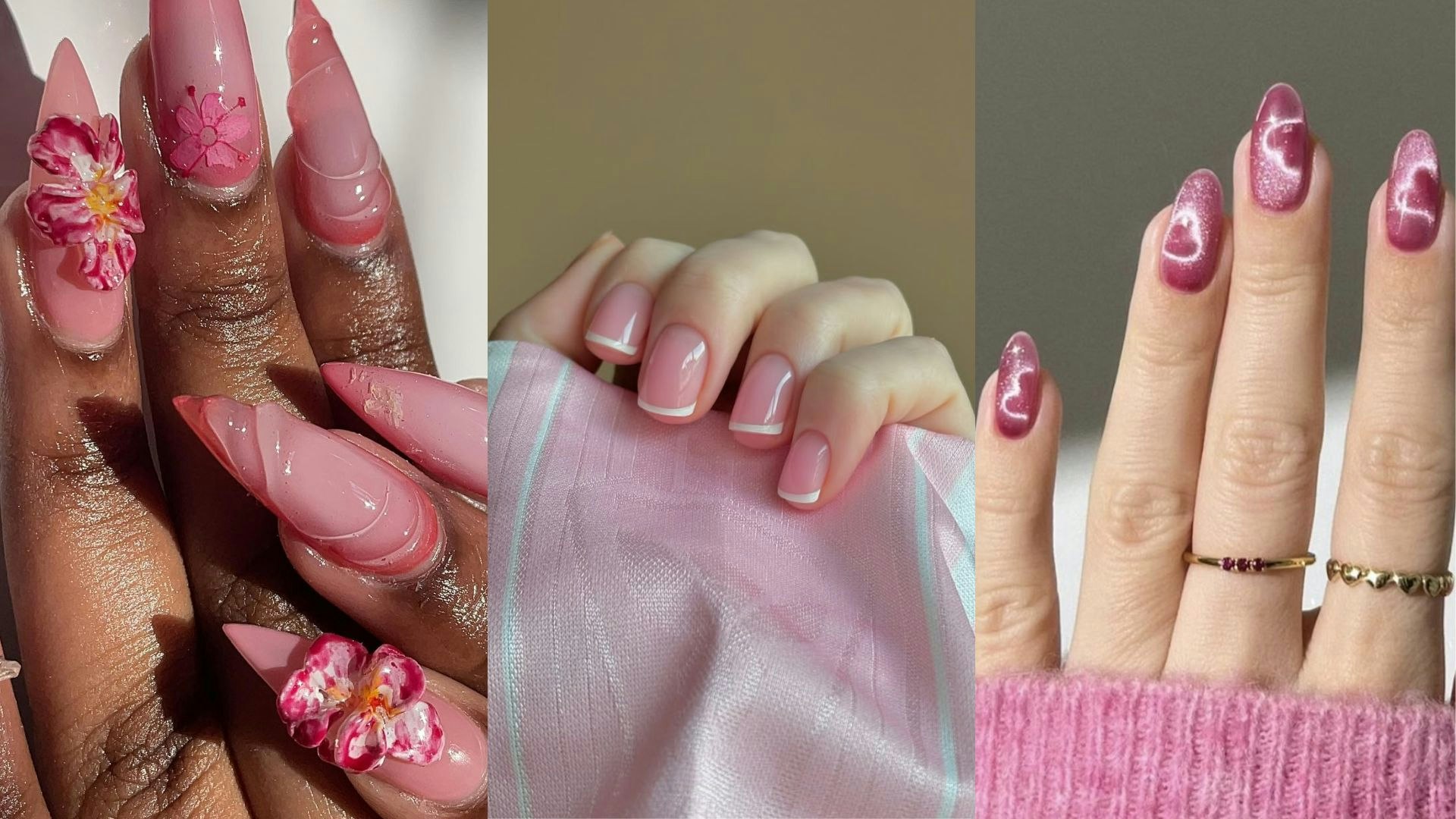 2025 Neon Pink Nails That Shine