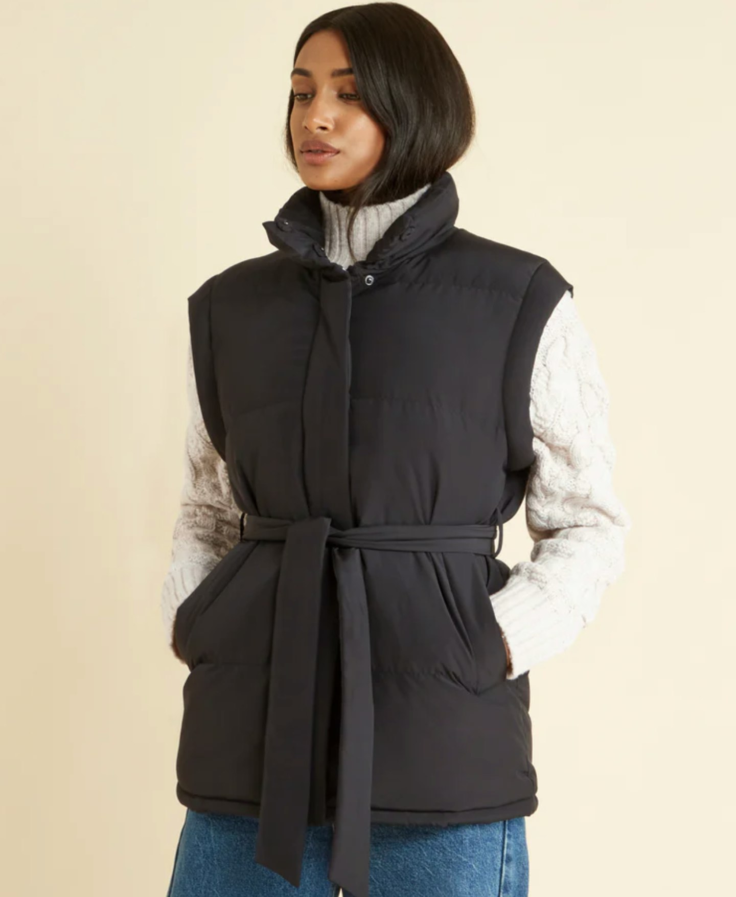 Albaray, Black Padded Gilet