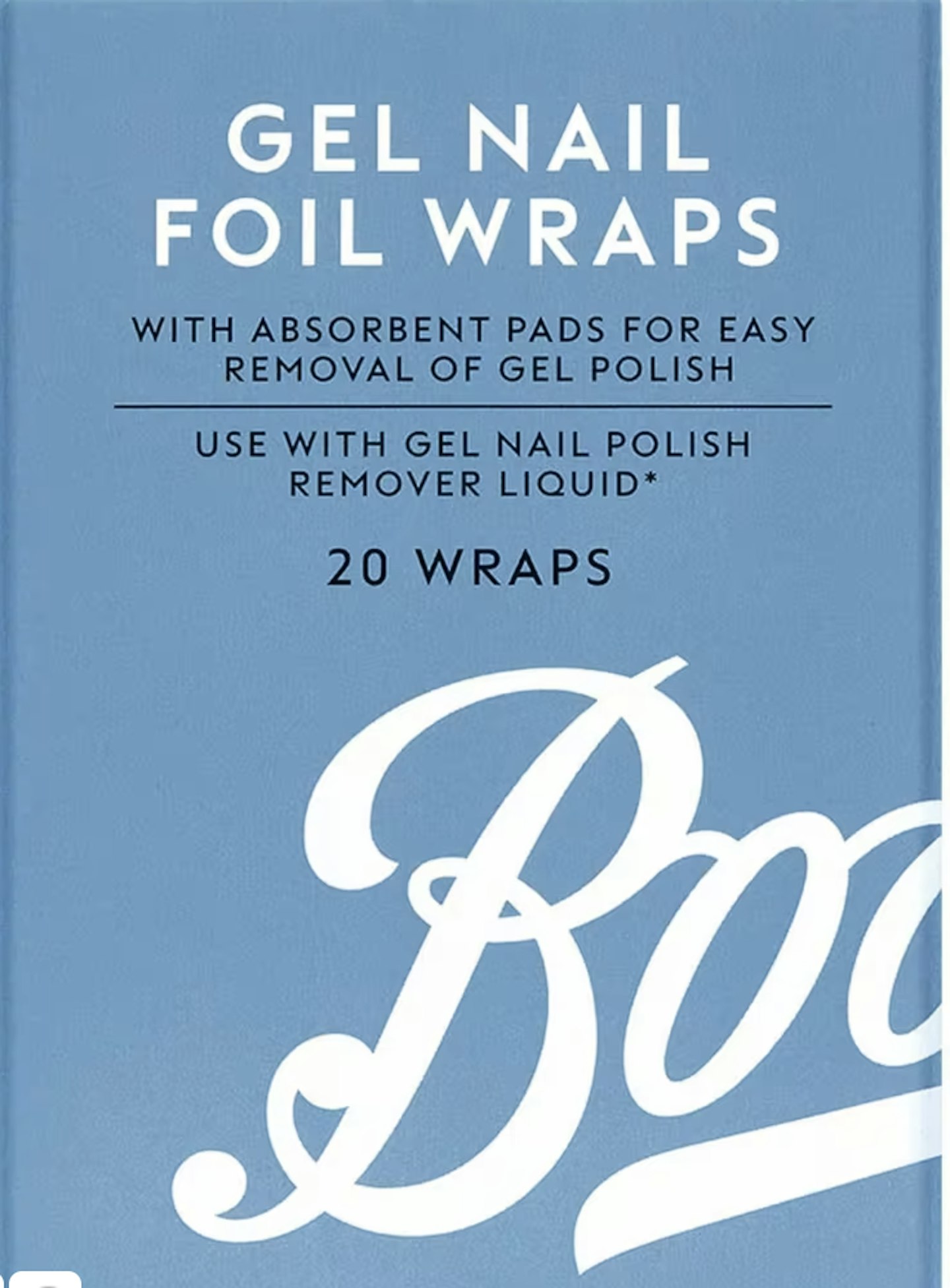 Boots Gel Nail Foil Wraps