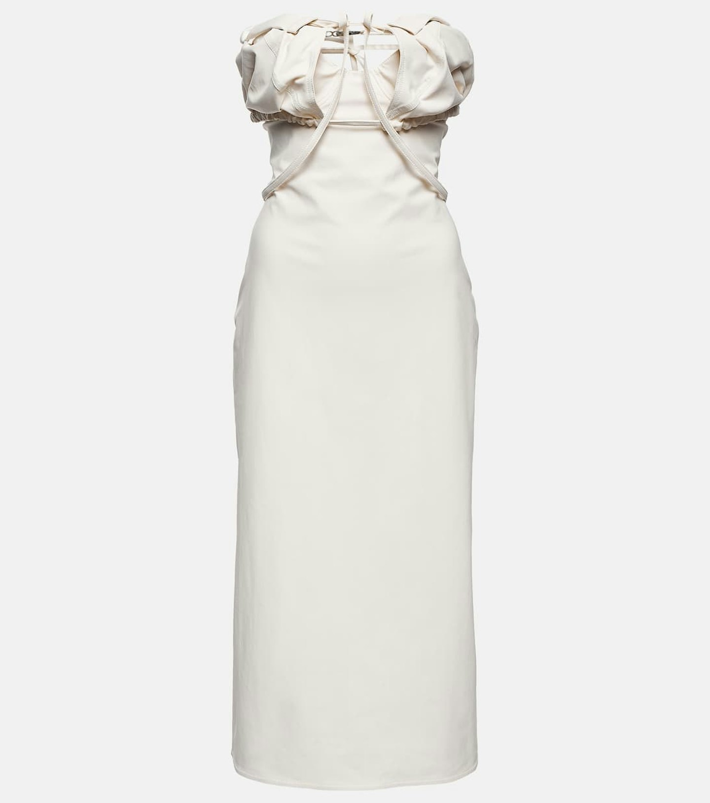 Jacquemus, La Robe Bikini Cotton-Blend Midi Dress