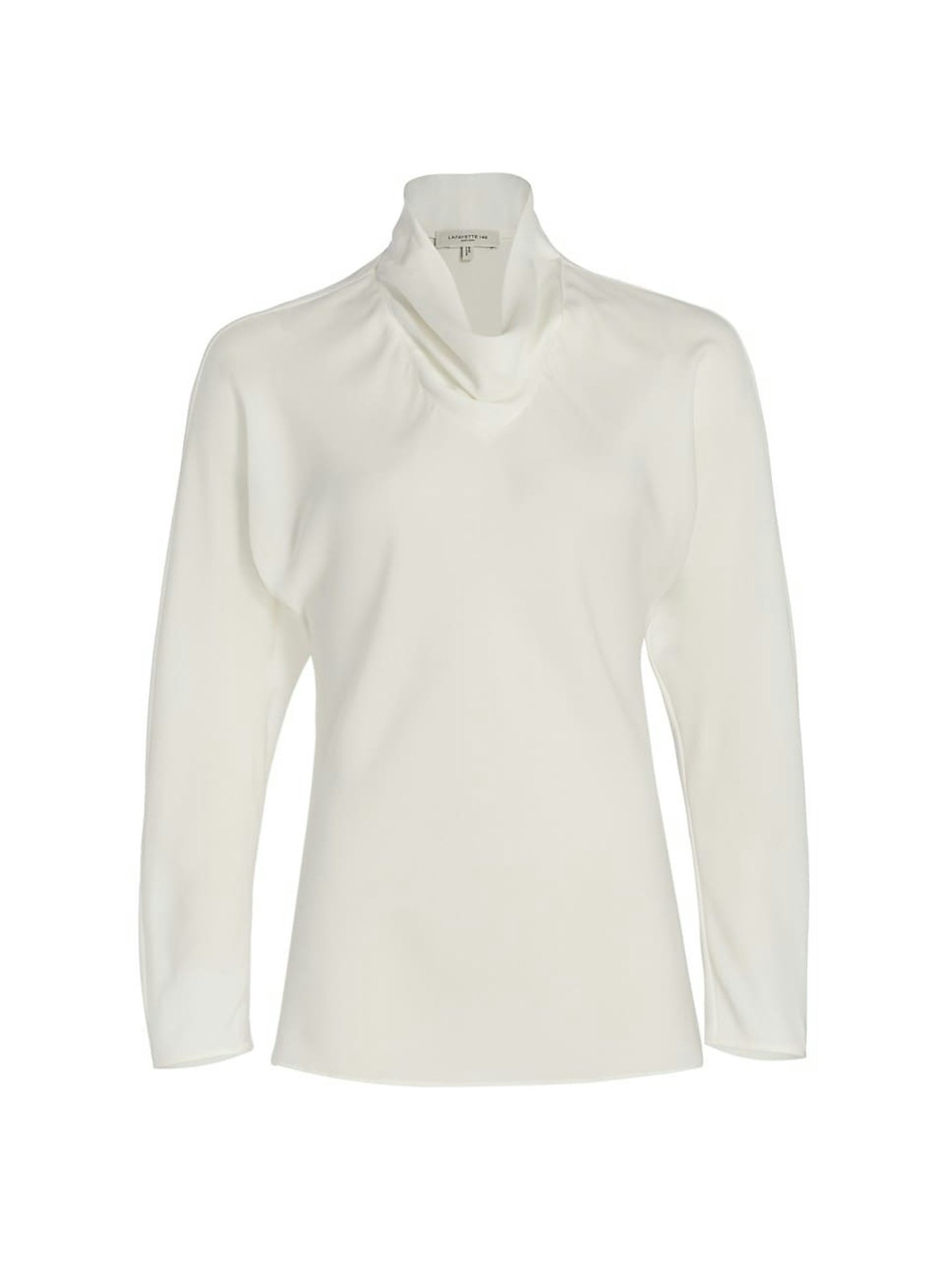 Lafayette 148 New York, Silk Cowl-Neck Blouse