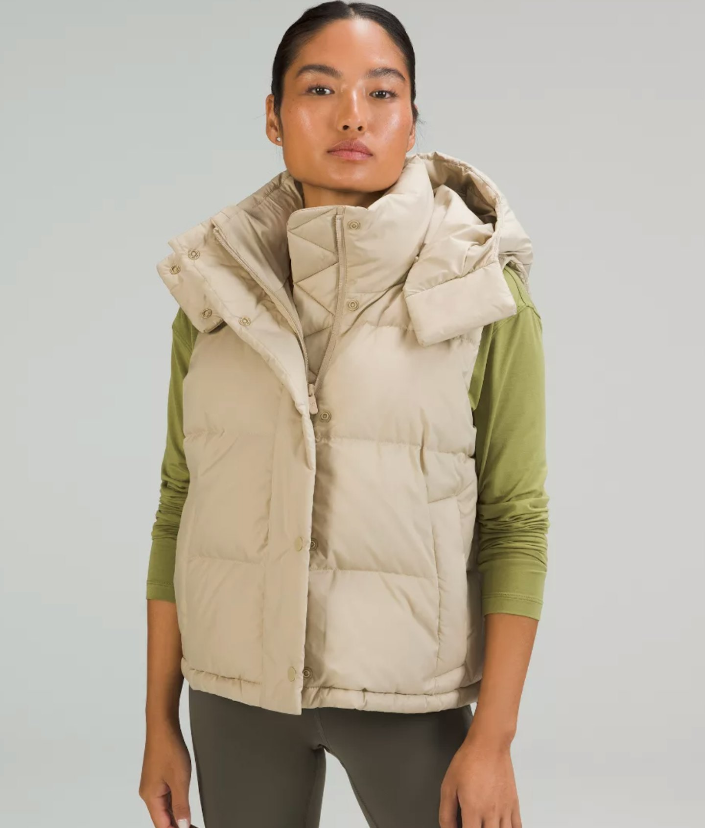 Lululemon, Wunder Puff Cropped Vest