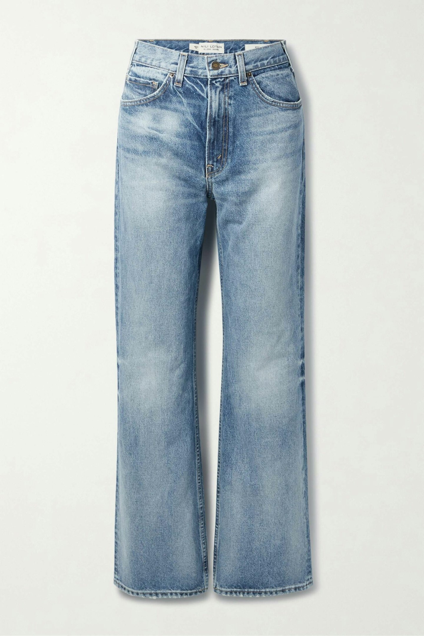 Mitchell Low-rise Wide-leg Jeans