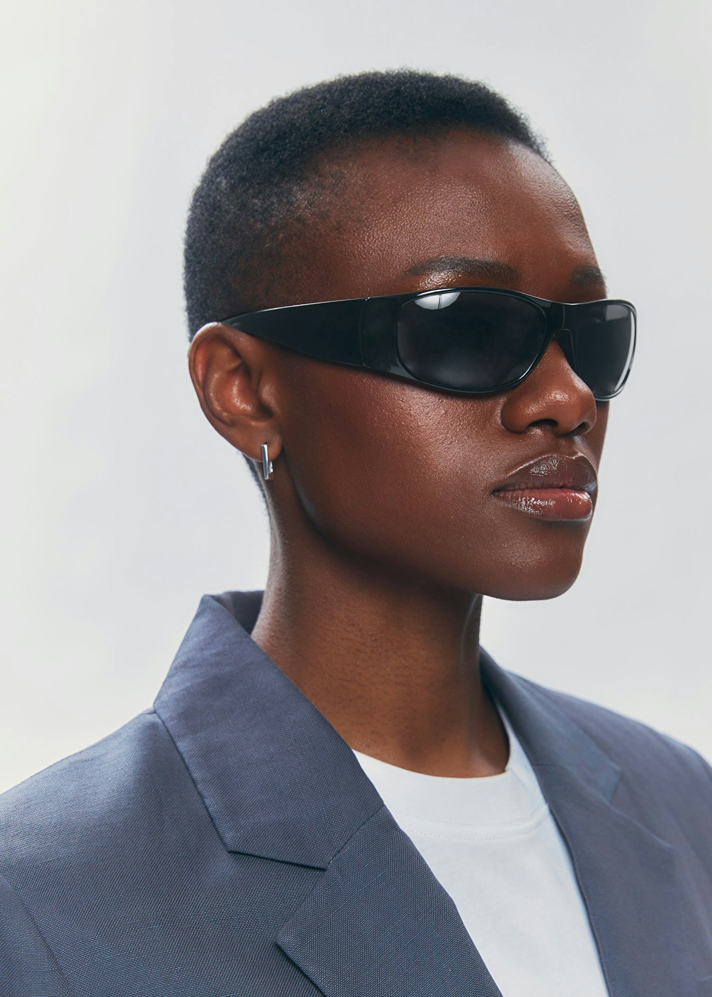& Other Stories, Curvilinear Silhouette Sunglasses
