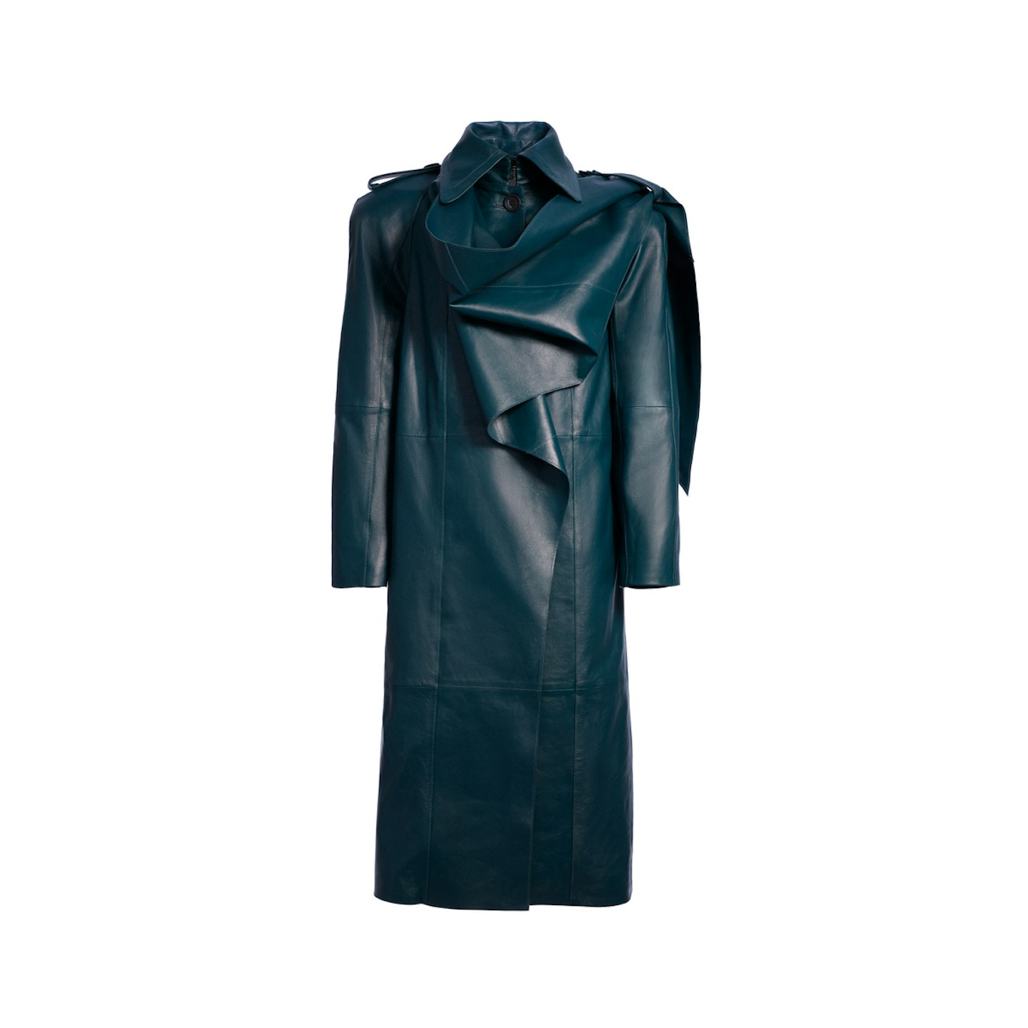 Leather Trench Coat