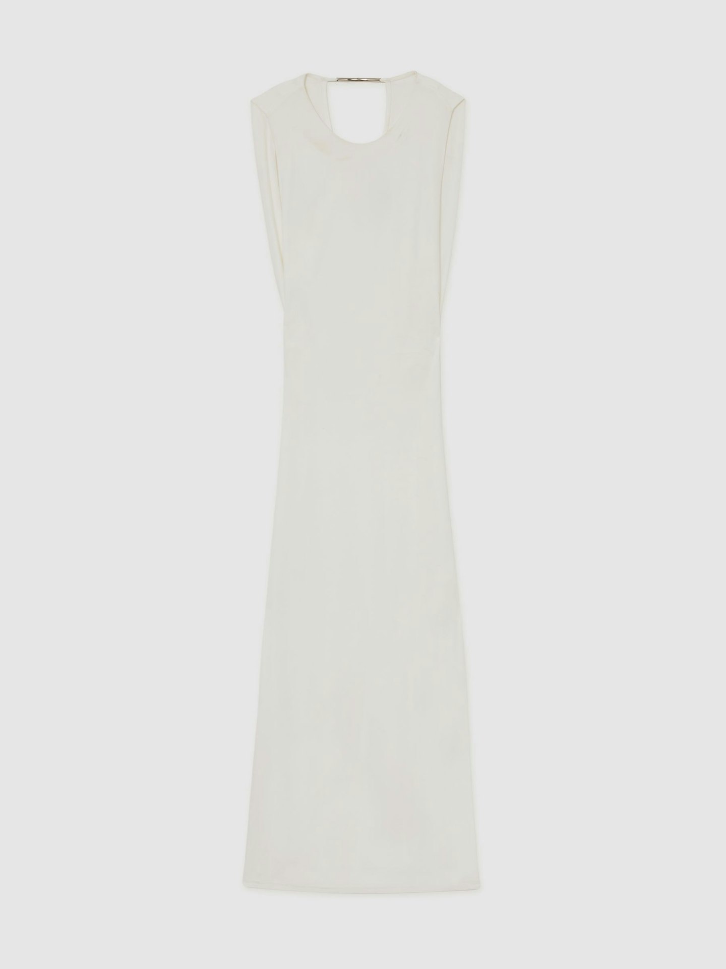 Reiss Milena Jersey Draped Bodycon Maxi Dress