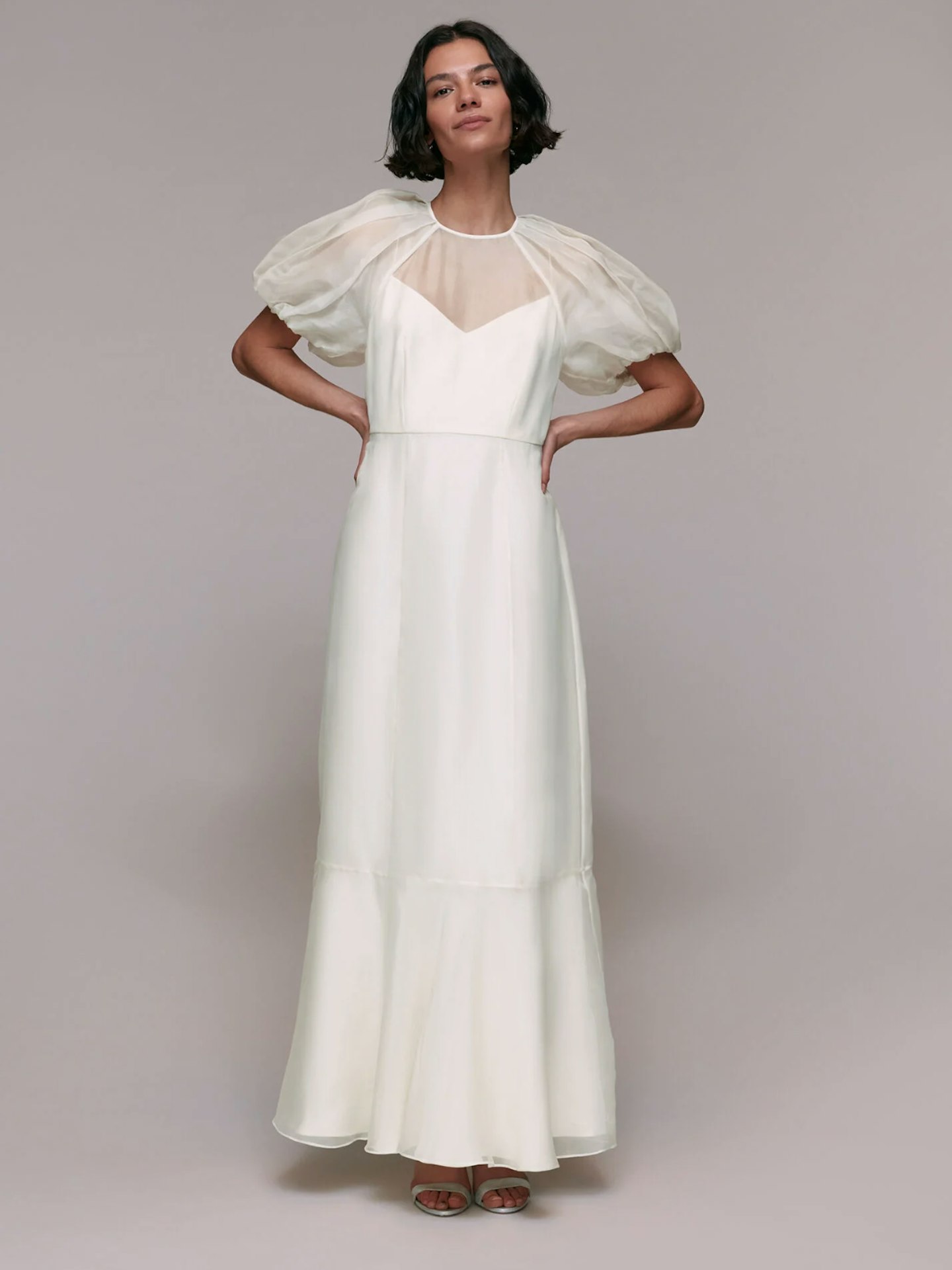 Whistles Silk Wedding Dress