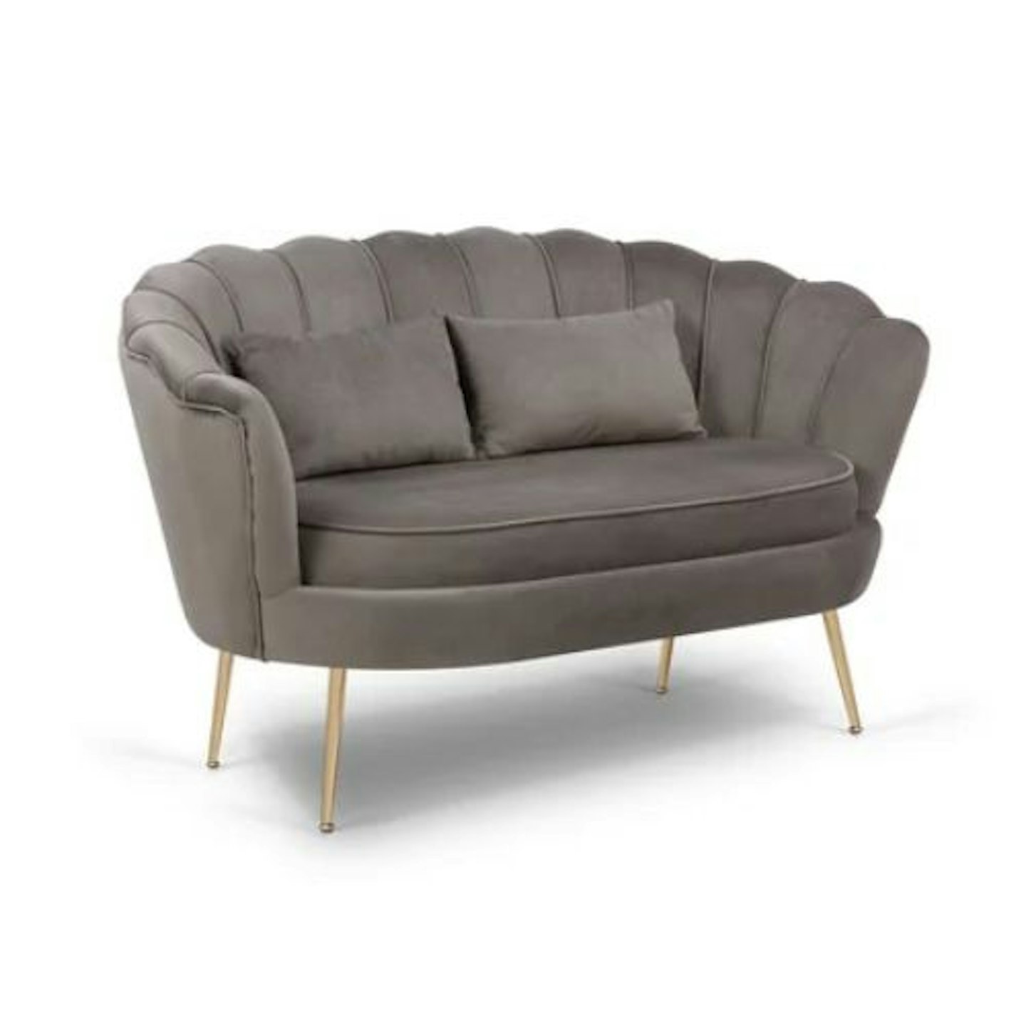 Carney Upholstered Sofa in Grey