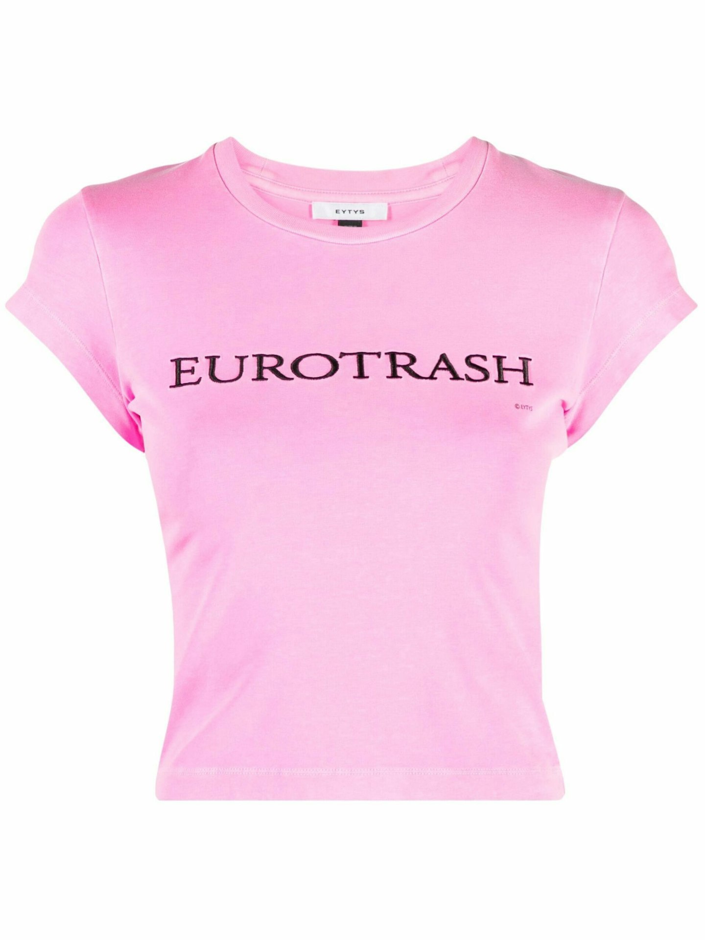 Eytys, Pink Zion Cropped T-Shirt