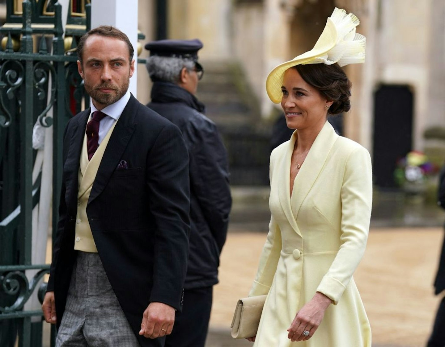 Pippa and James Middleton attend the coronation 