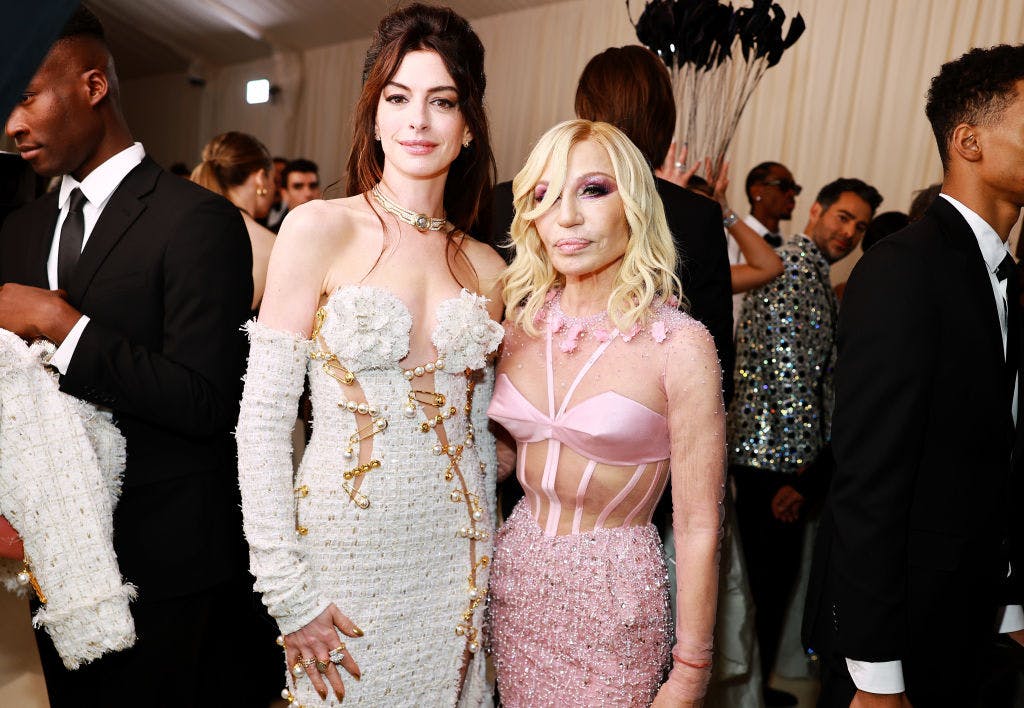 Met gala donatella outlet versace