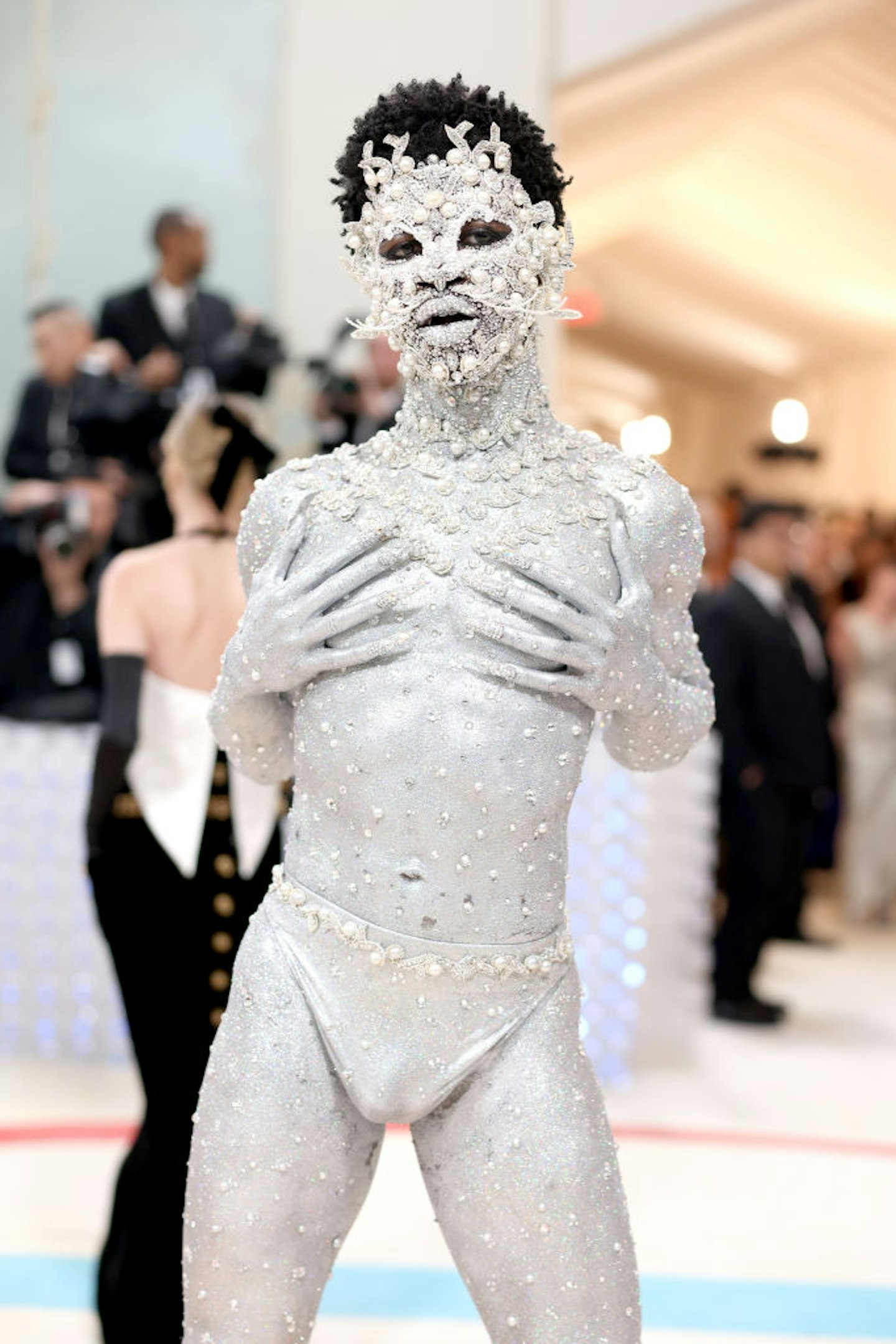 The 2023 Met Gala Celebrating "Karl Lagerfeld: A Line Of Beauty" - Lil nas x