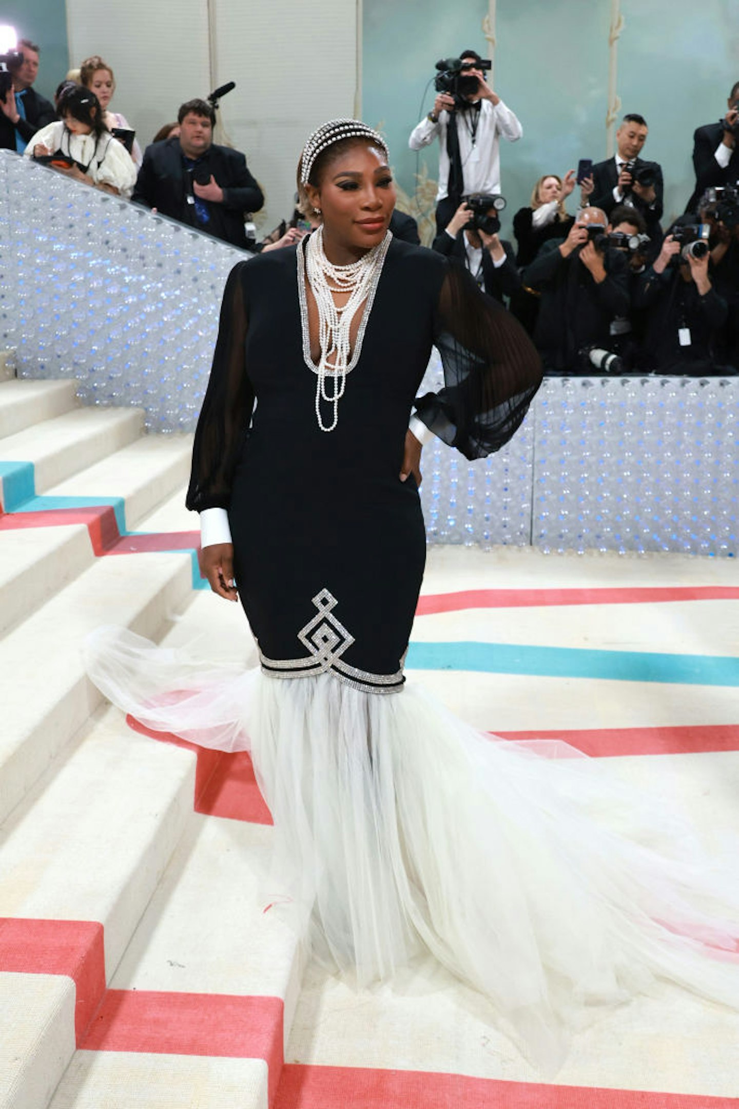 Met Gala 2023 - Karl Lagerfeld Red Carpet Serena Williams