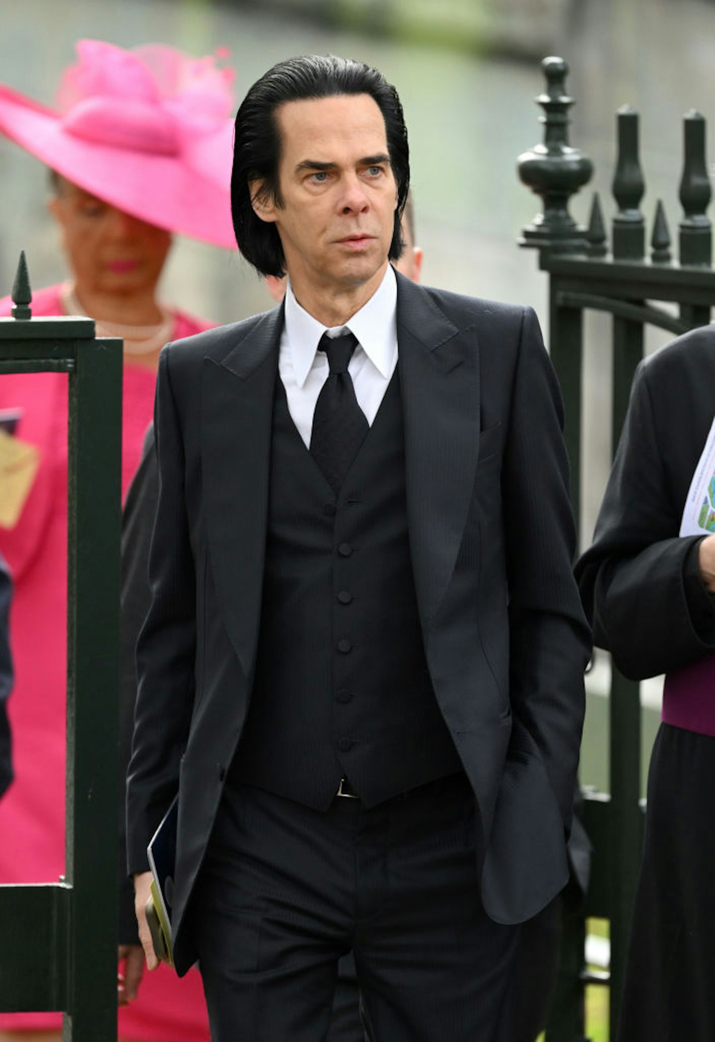 Nick Cave attends the coronation