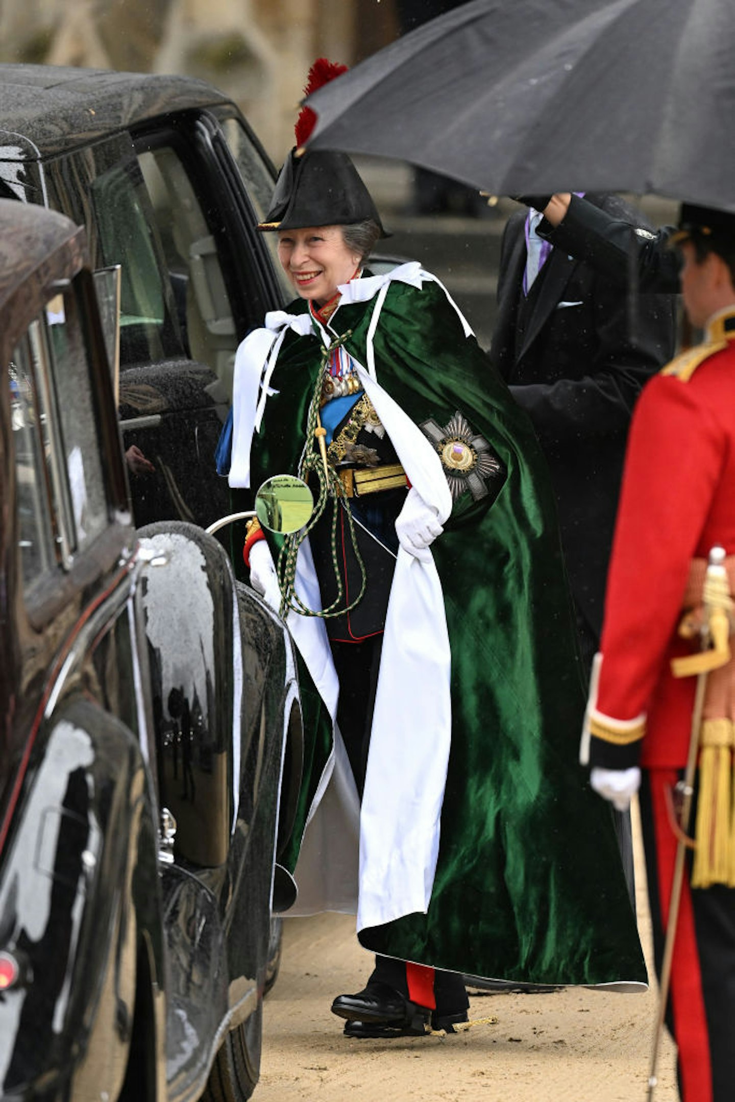 Princess Anne attends the Coronation