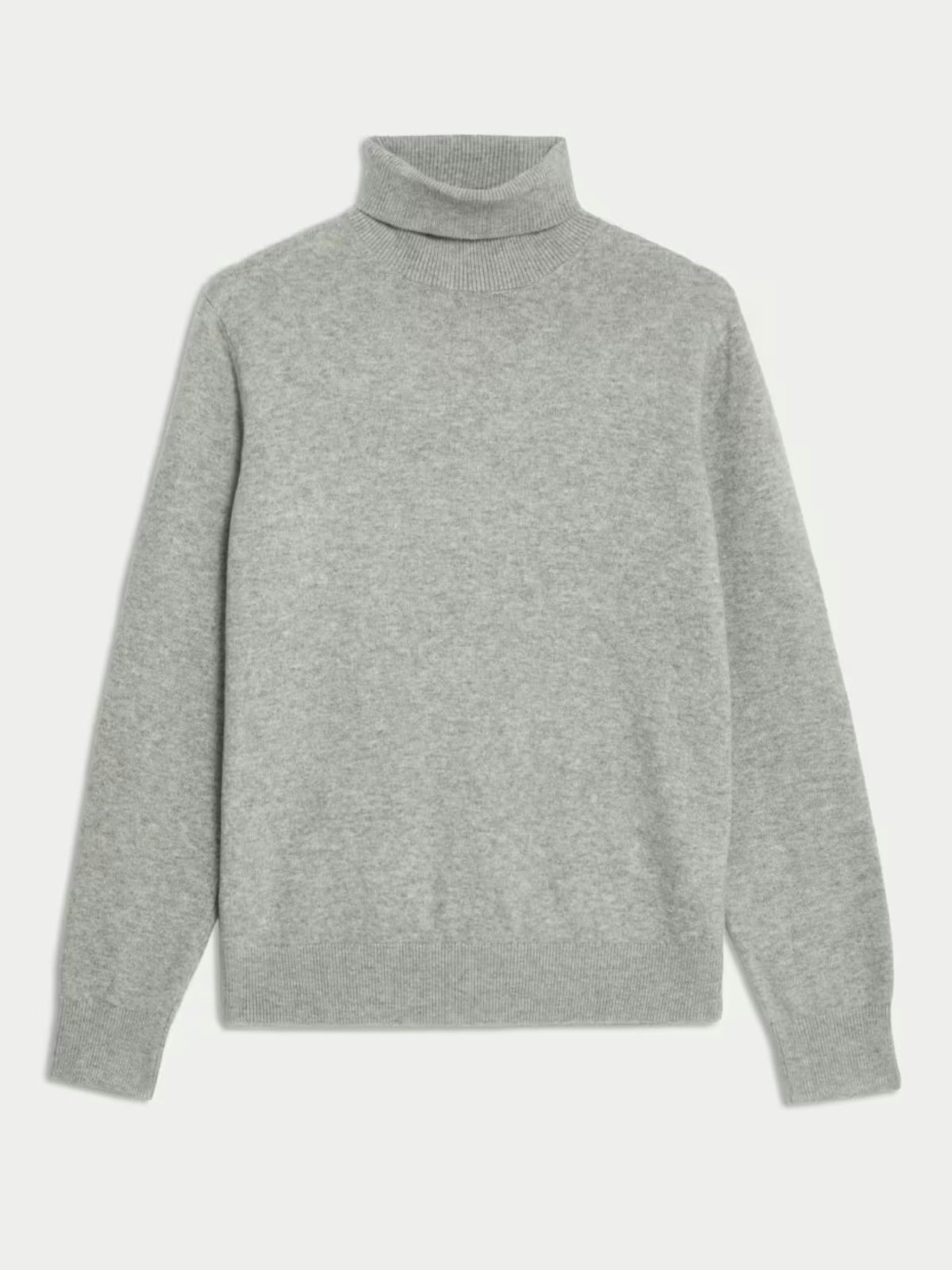 Air-Yarn Roll Neck Jumper