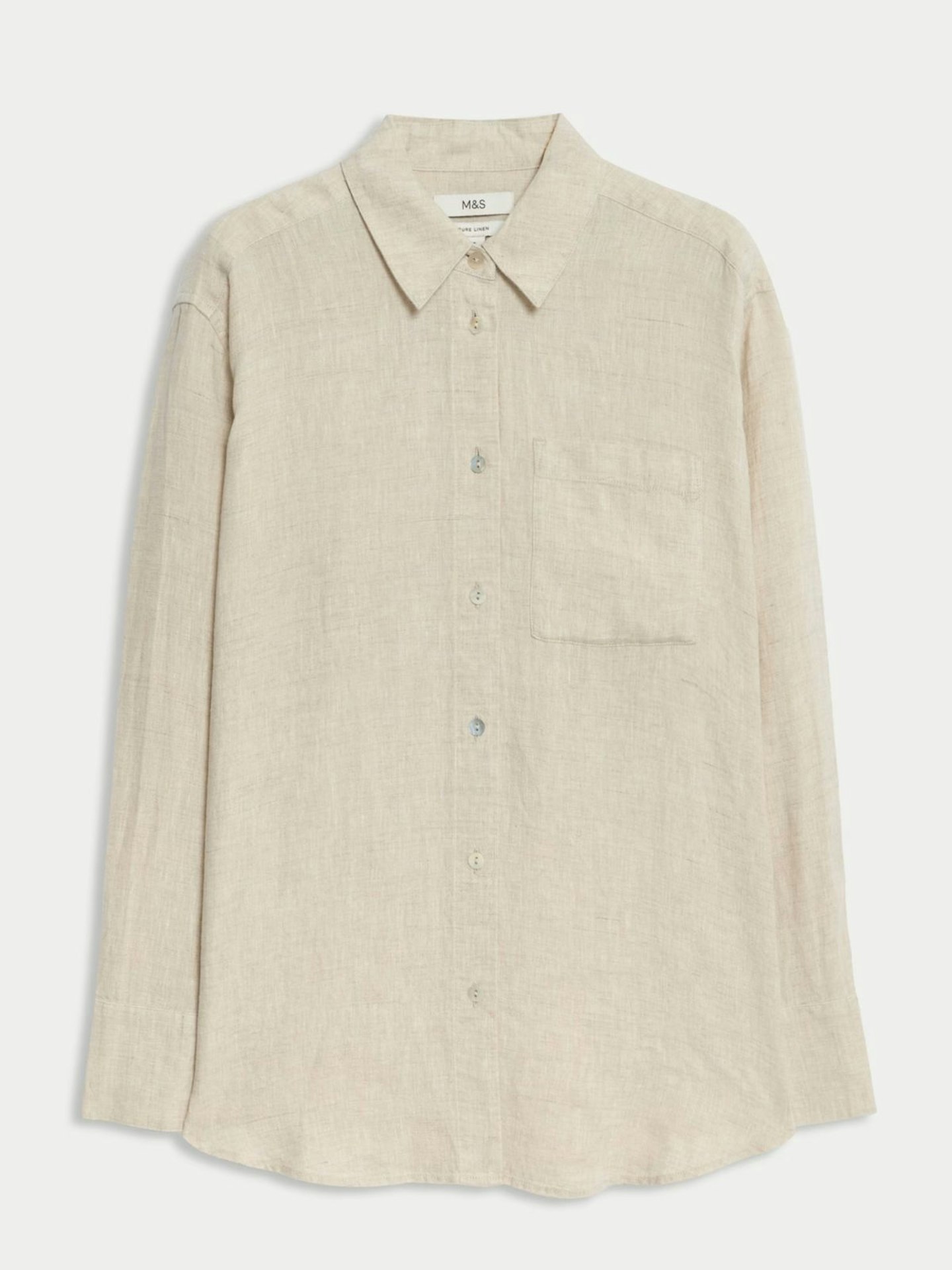 Pure Linen Relaxed Shirt