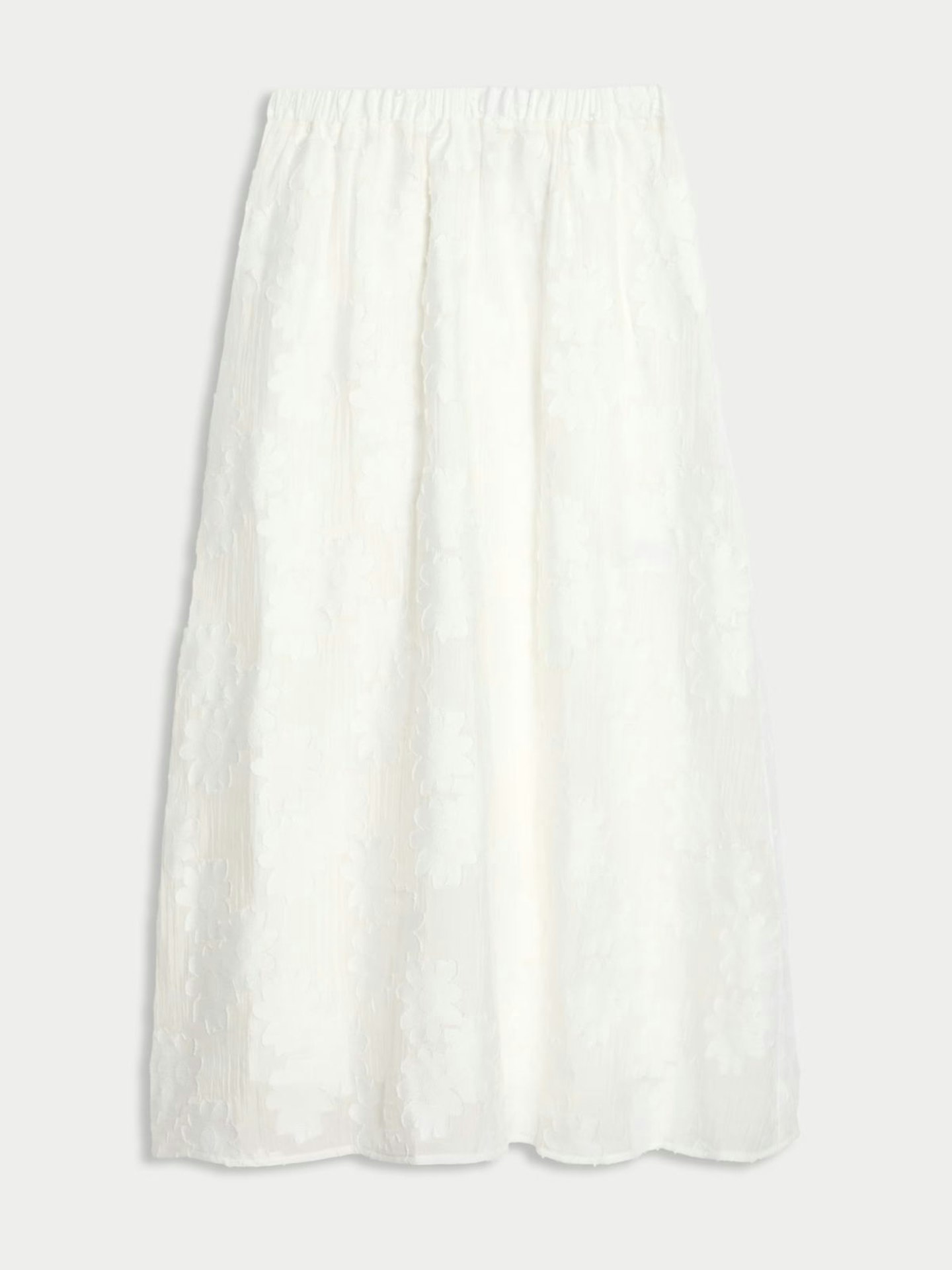 Jacquard Midi Circle Skirt