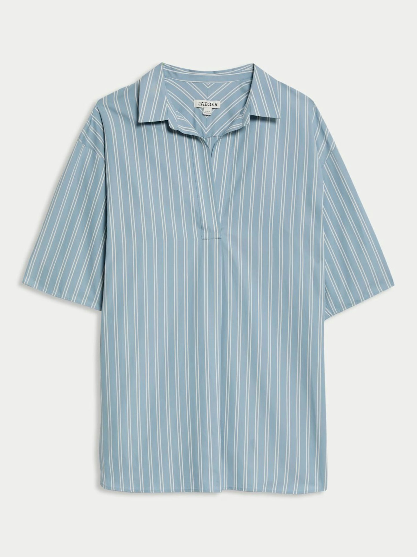 Jaeger, Pure Cotton Striped Tunic