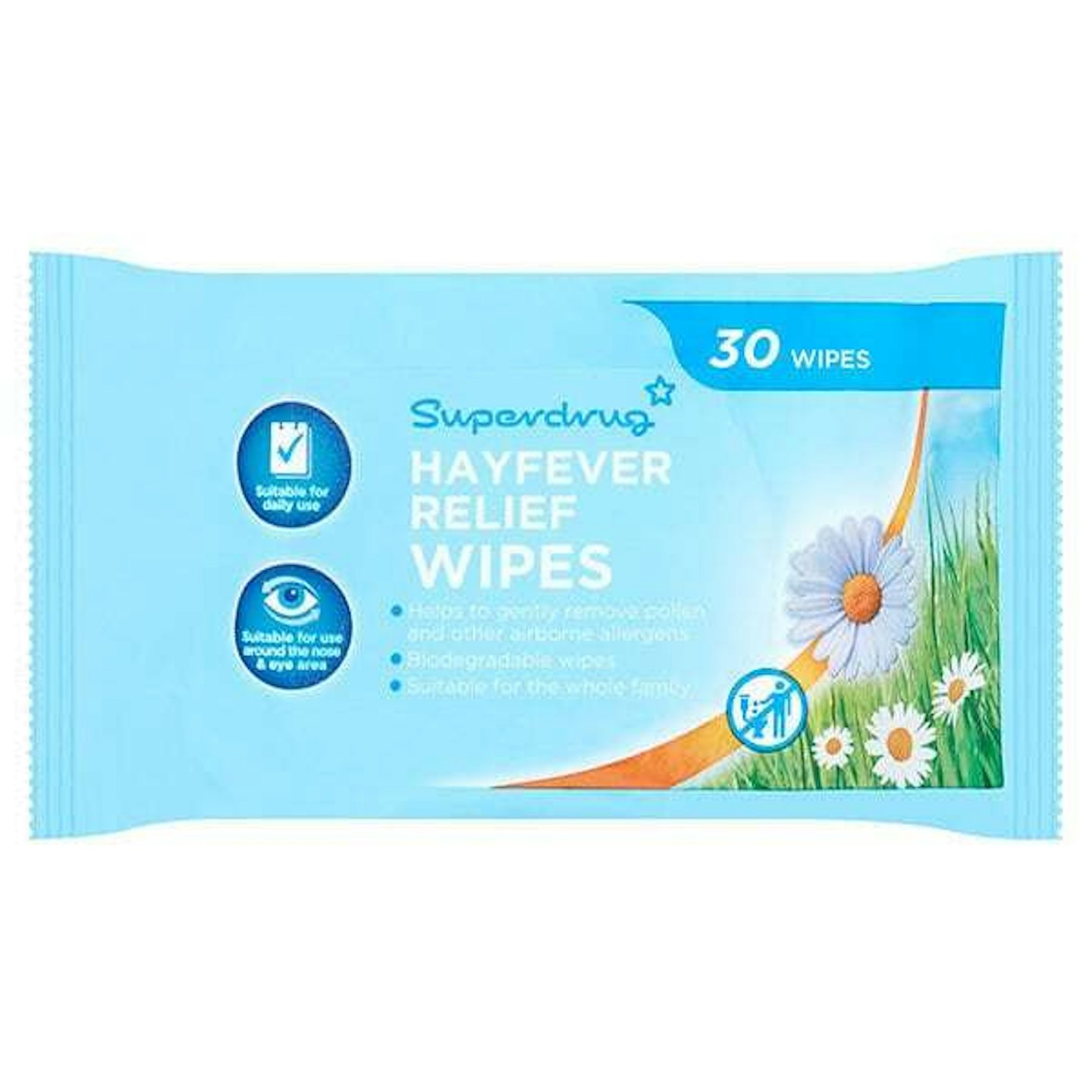 Superdrug Hayfever Wipes