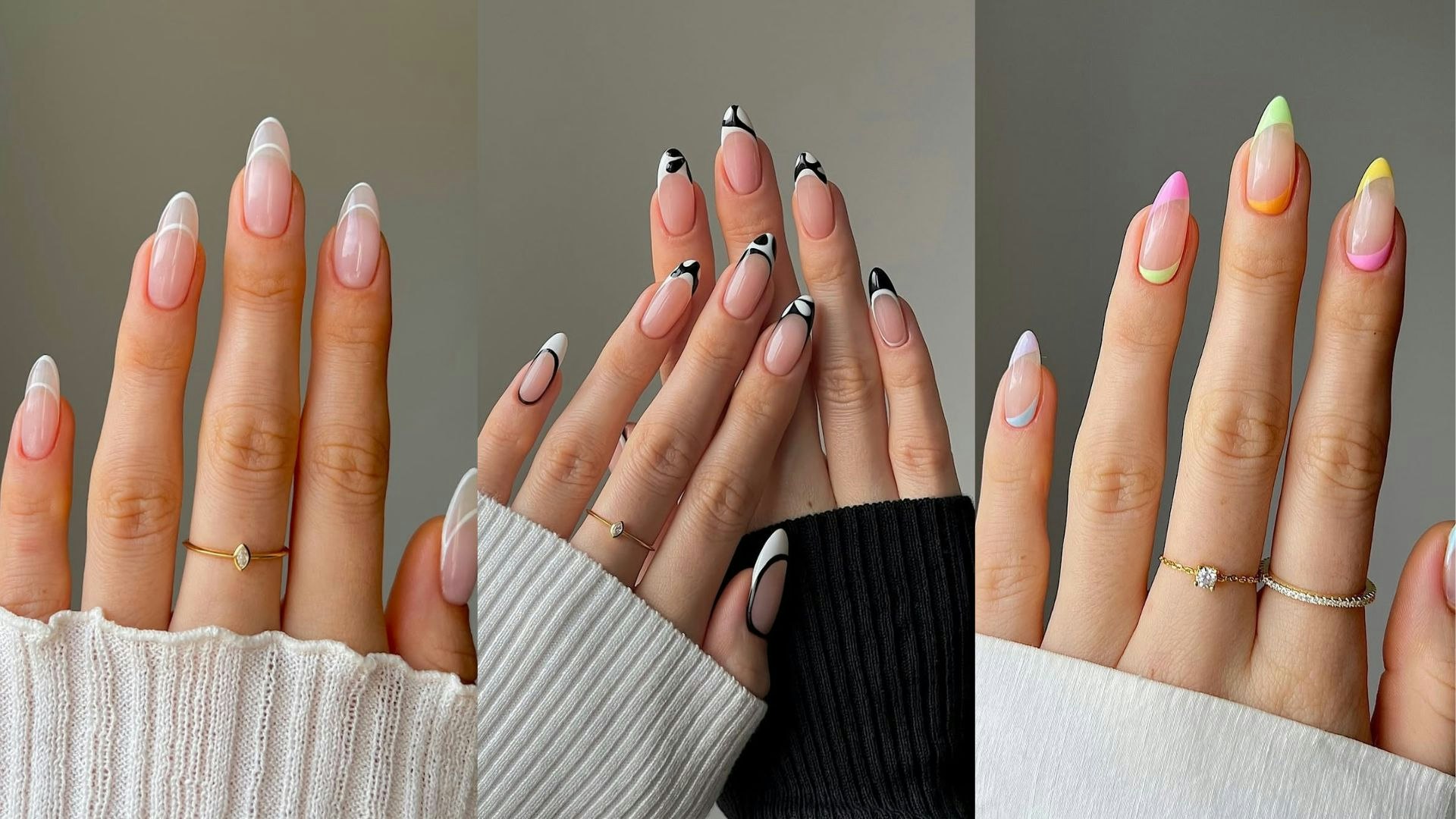 Minimalist Almond Nails That Shine