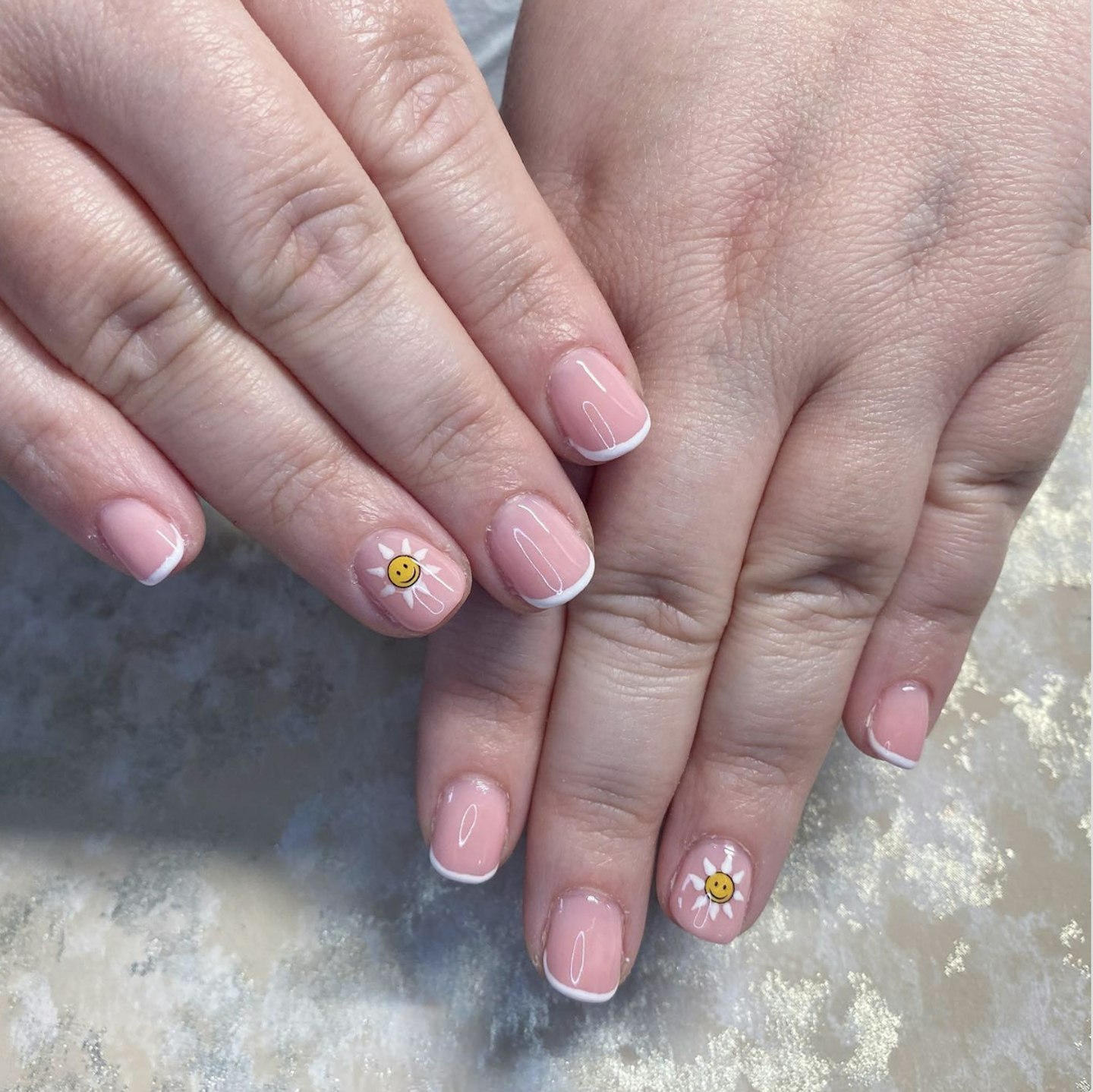 Smiley Nail Stickers