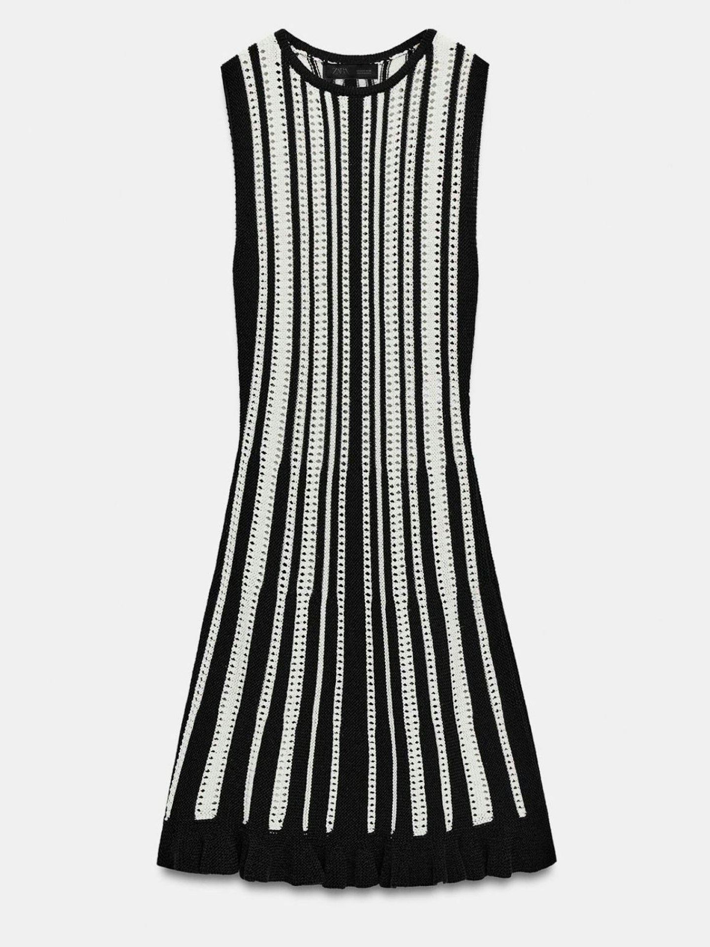 zara striped dress black and white Zara 3-4T Striped Dress  Little Sunshines