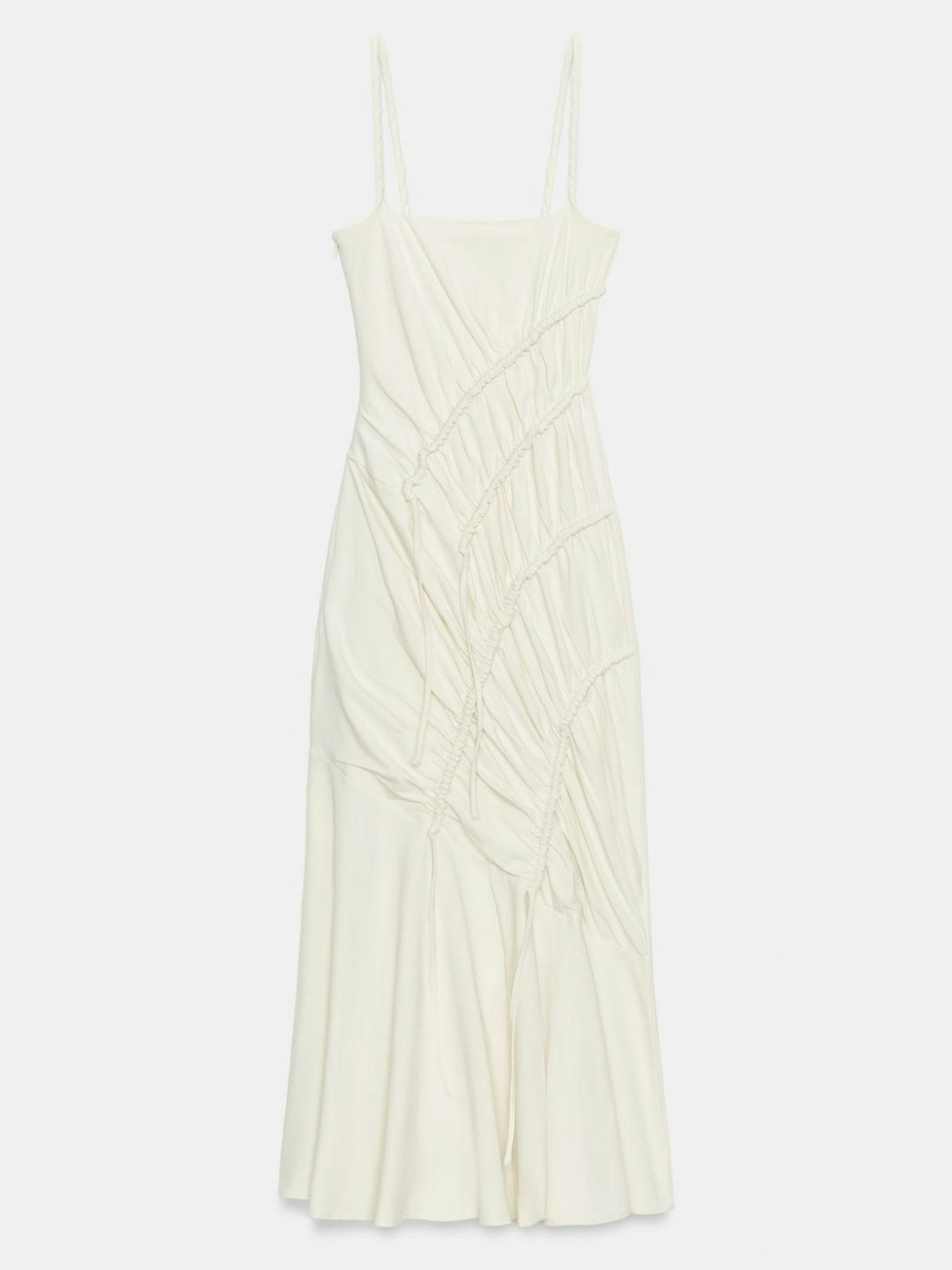 chinese dress ladies Zara Cotton Mini Dress – Little White Dress main image 1