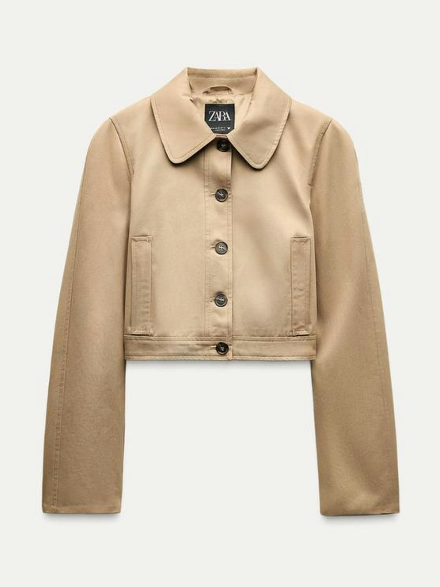 Short Shirt-Style Trench Coat