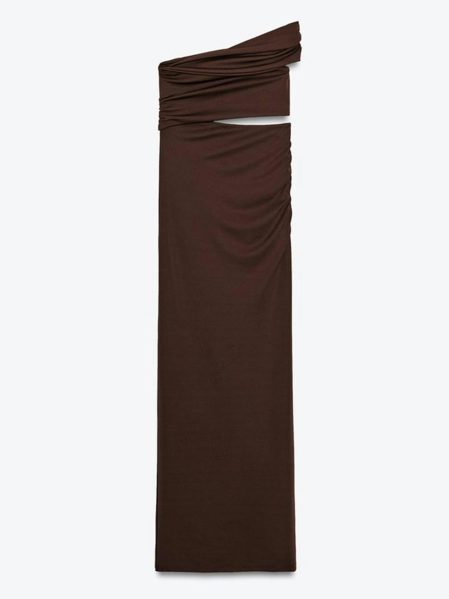 Asymmetric Cut-Out Long Dress