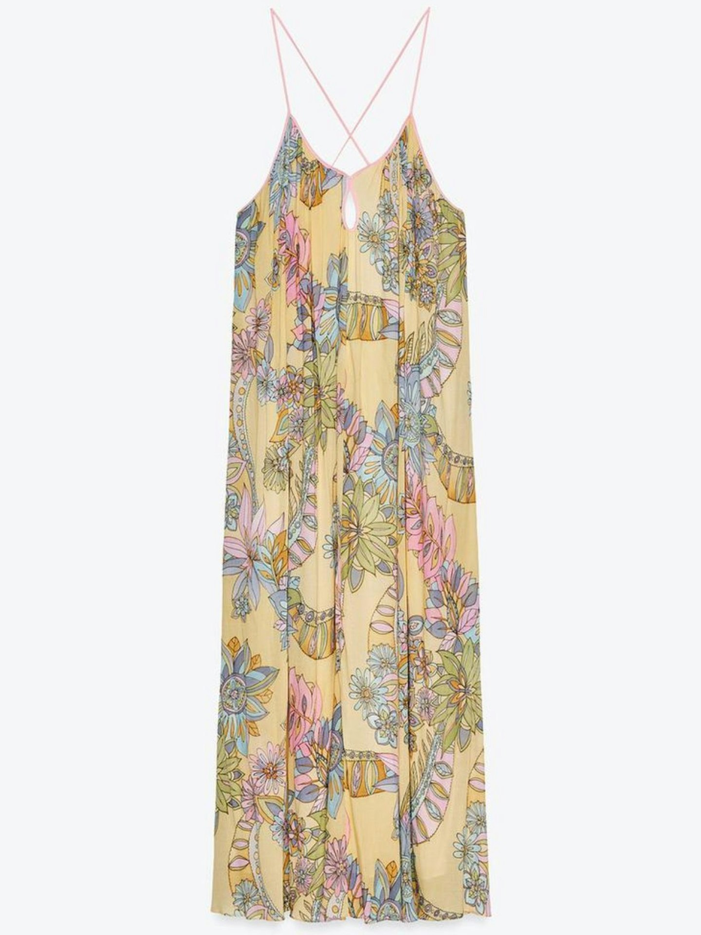 ZW Collection Long Printed Dress