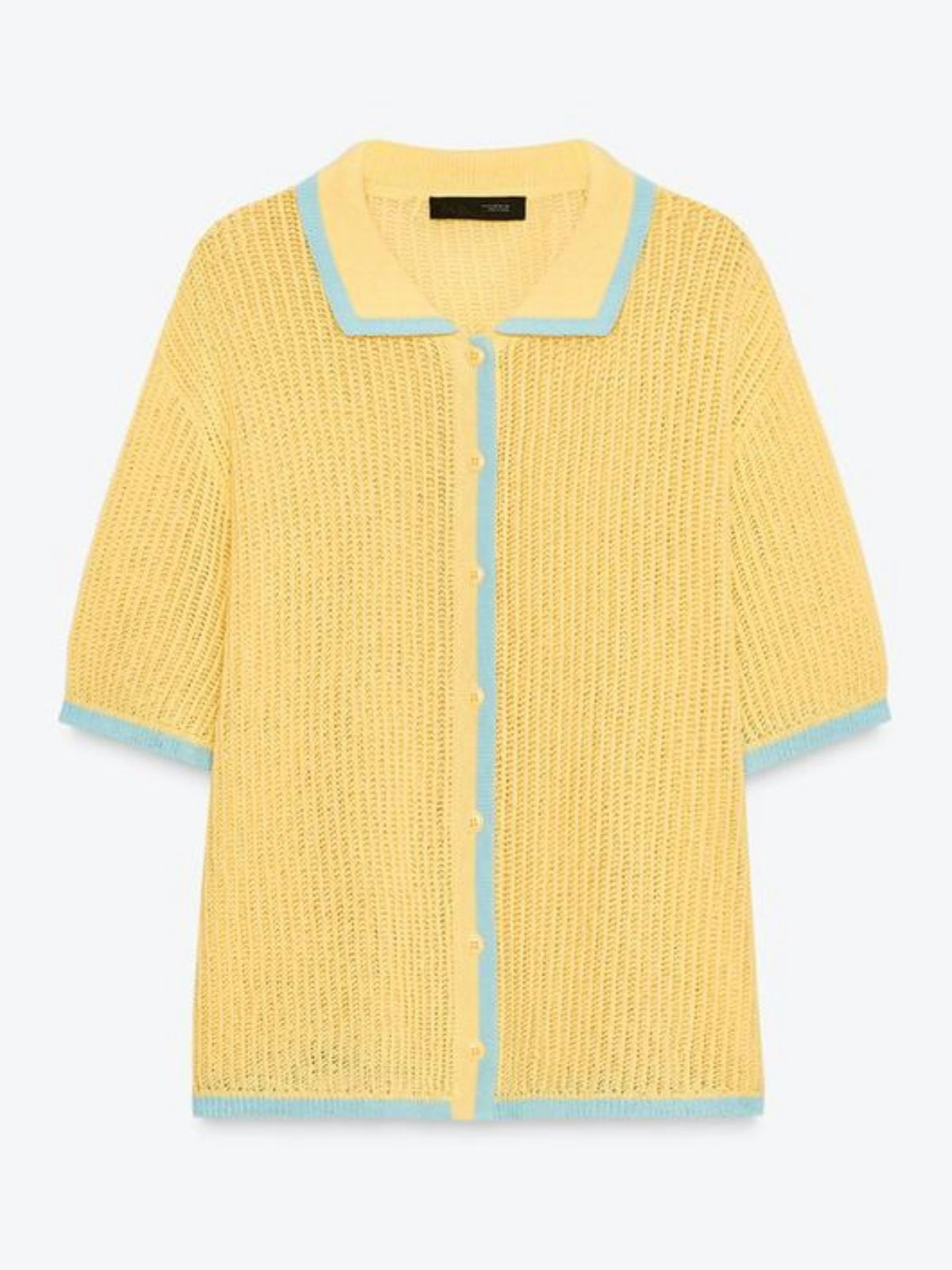Collar Polo Cardigan