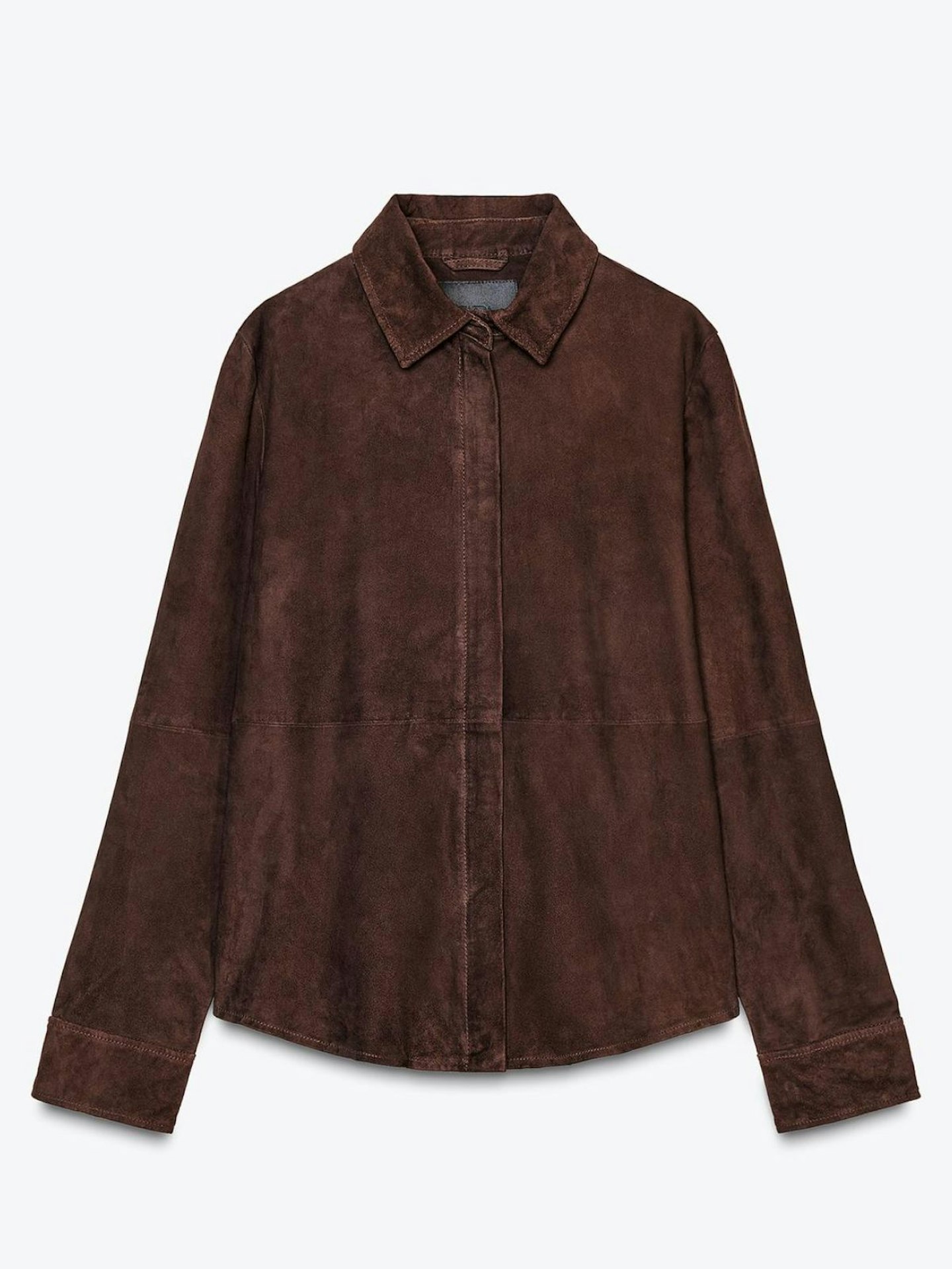 ZW Collection Limited Edition 100% Suede Leather Overshirt