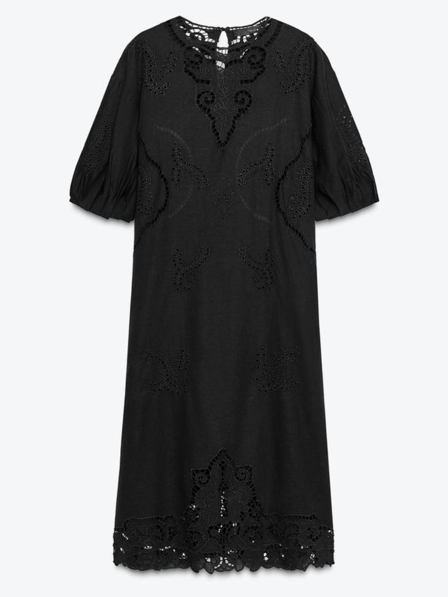 ZW Collection Embroidered Mini Dress